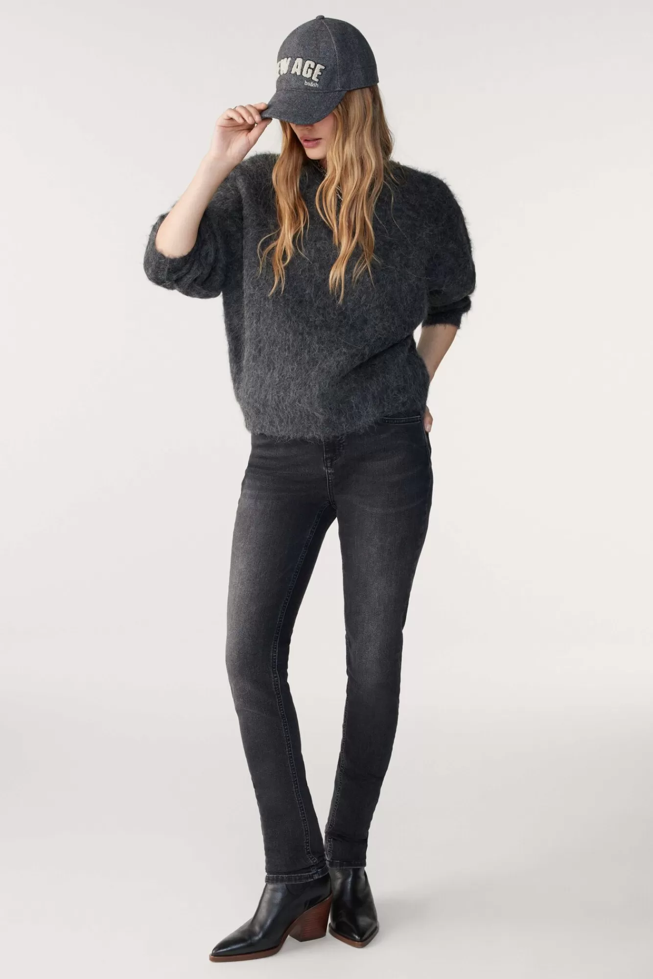 ba&sh Denim*Aimi. Noir