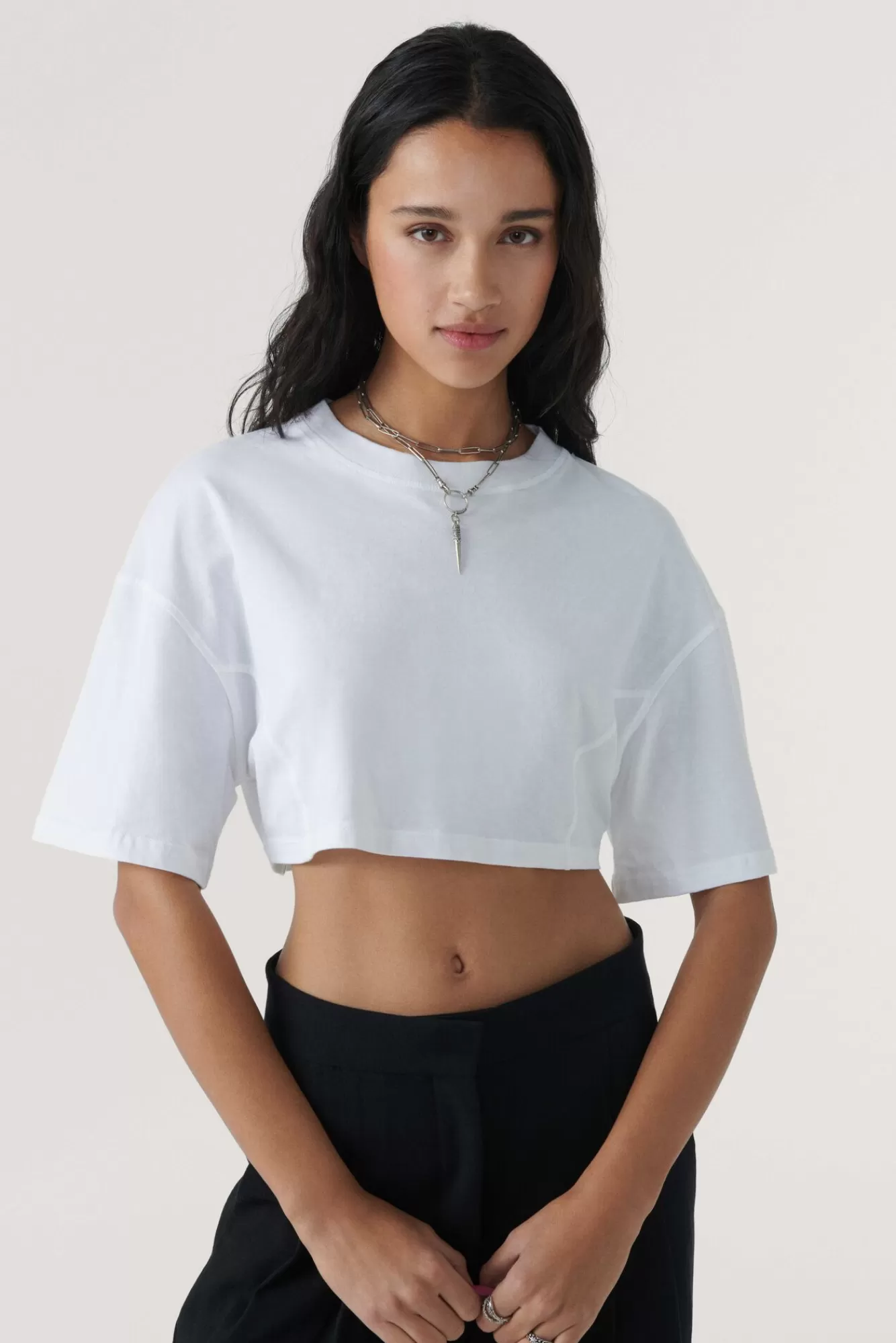 ba&sh T-Shirts*Alta. Blanc Ecru