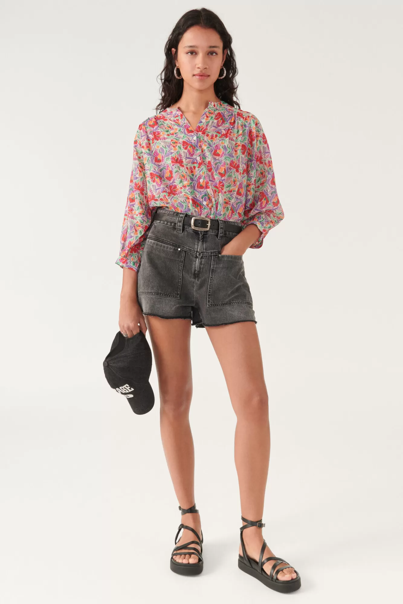 ba&sh Tops & Chemises*Amedee. Blanc Ecru