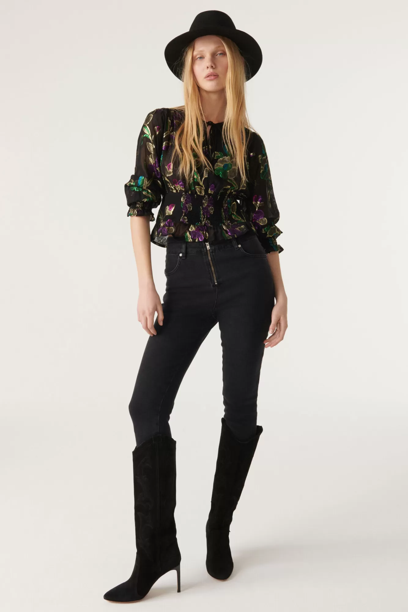 ba&sh Tops & Chemises*Angelo. Noir