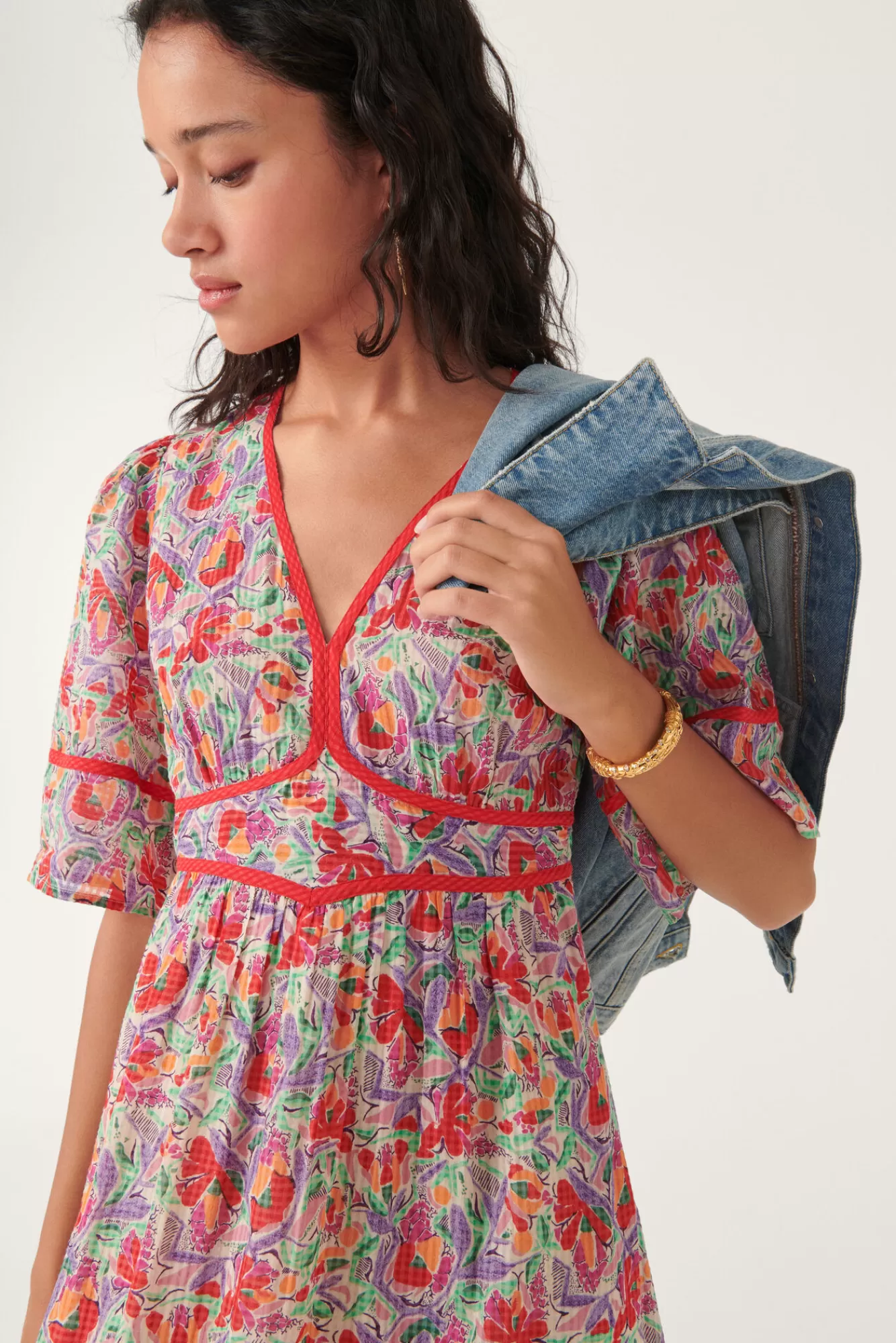 ba&sh Robes*Aquila. Blanc Ecru