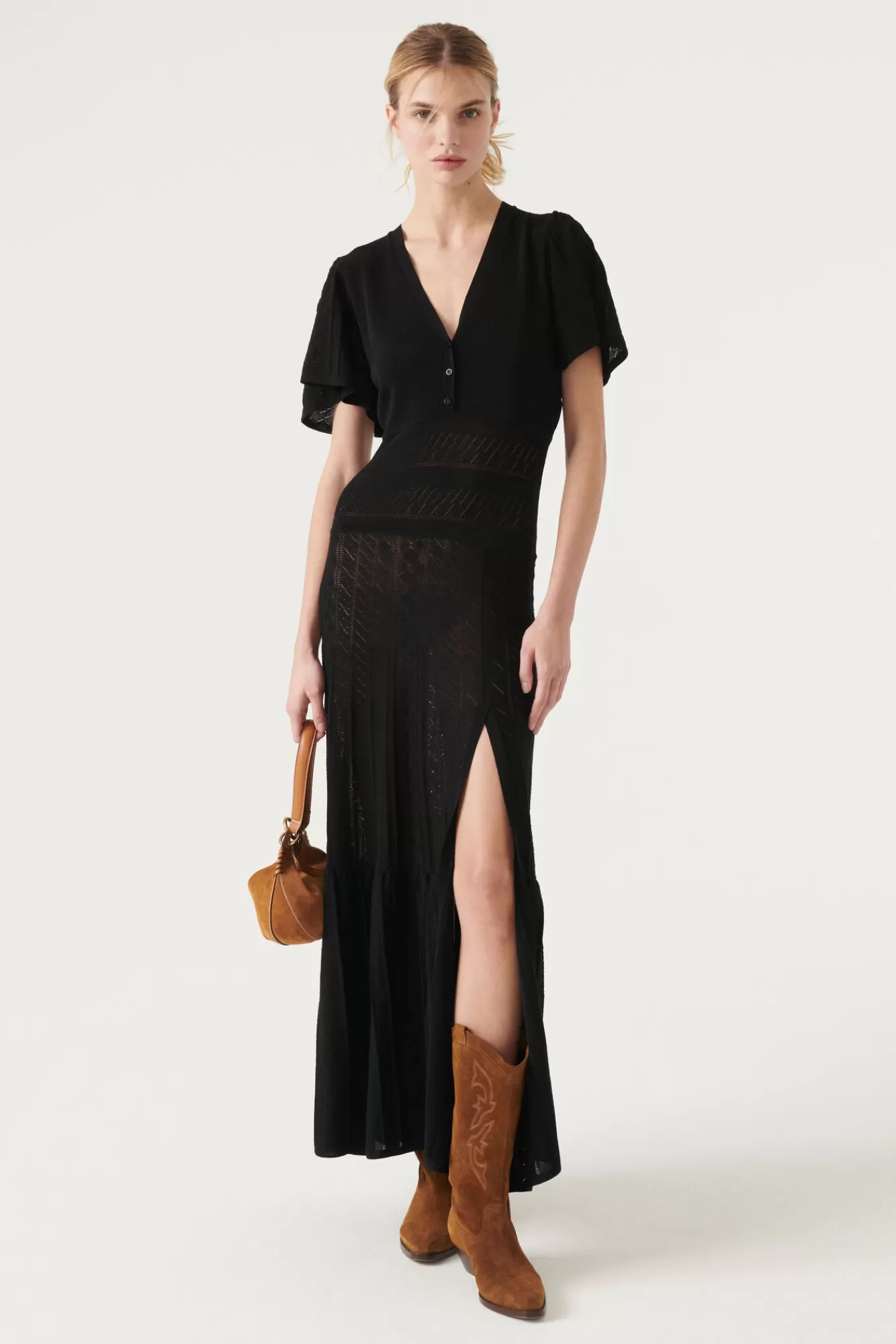ba&sh Robes*Avana. Noir