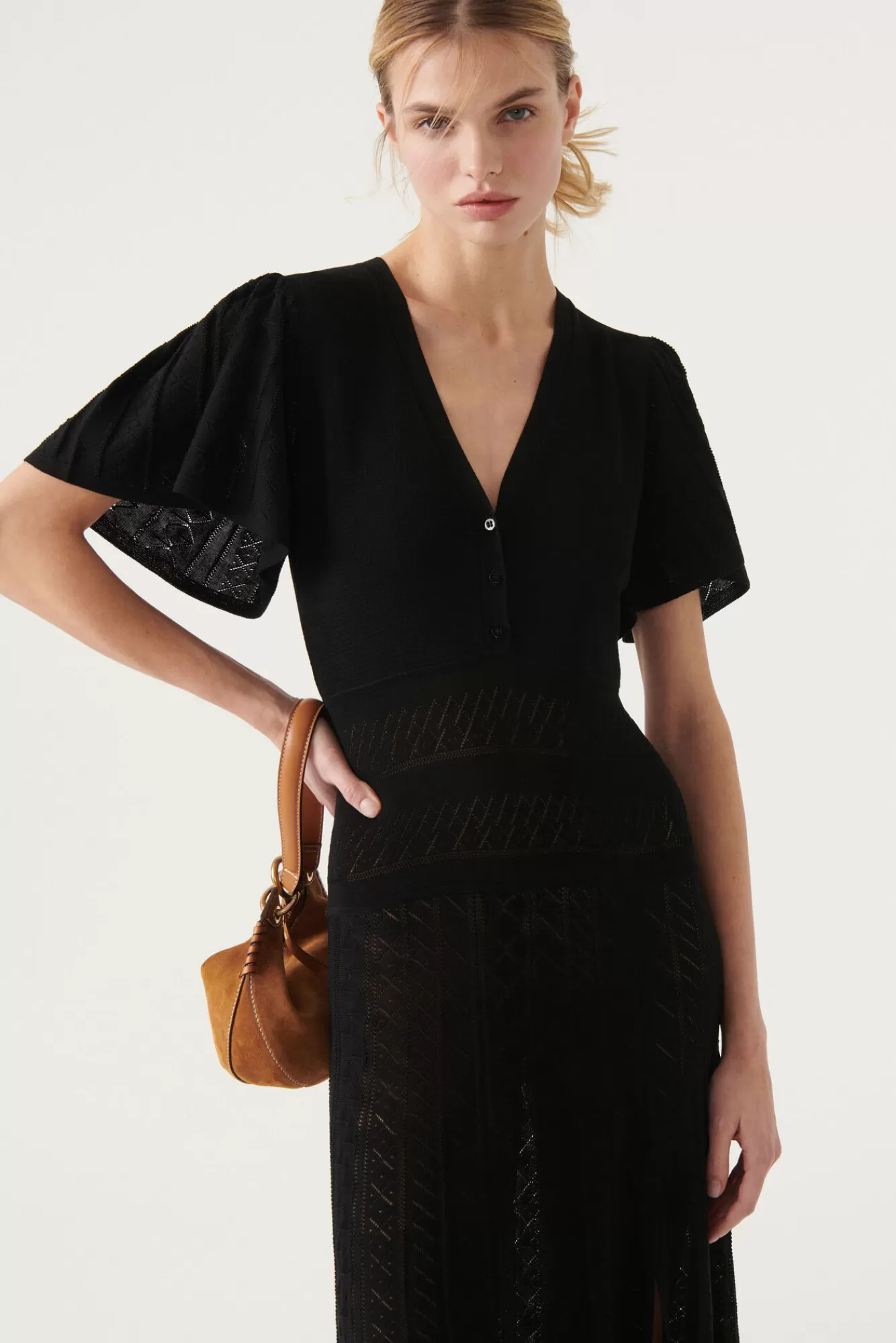 ba&sh Robes*Avana. Noir