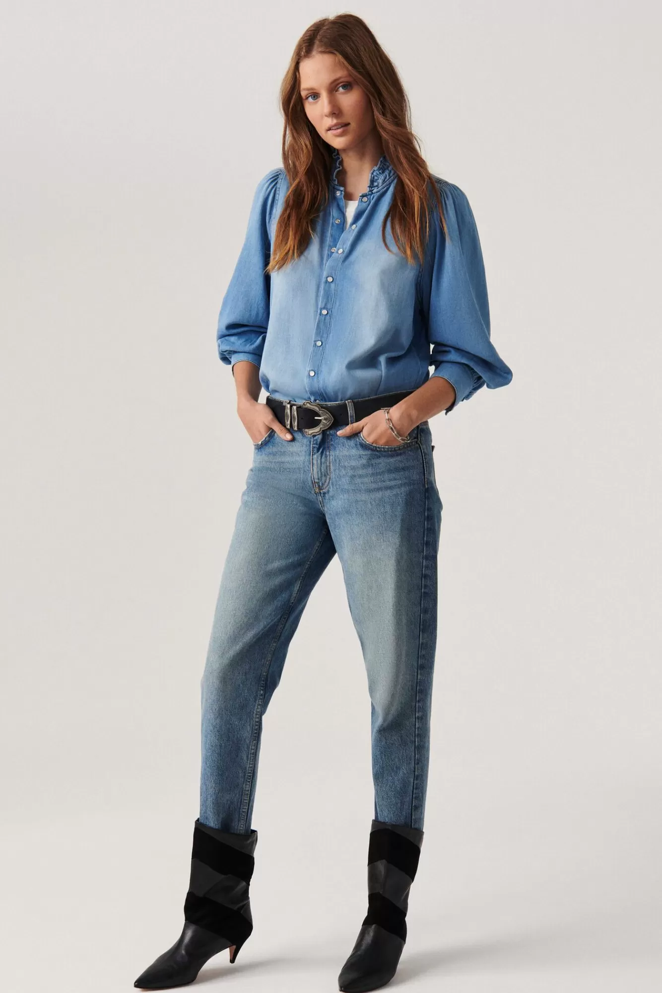 ba&sh Tops & Chemises*Axelle. Bleu