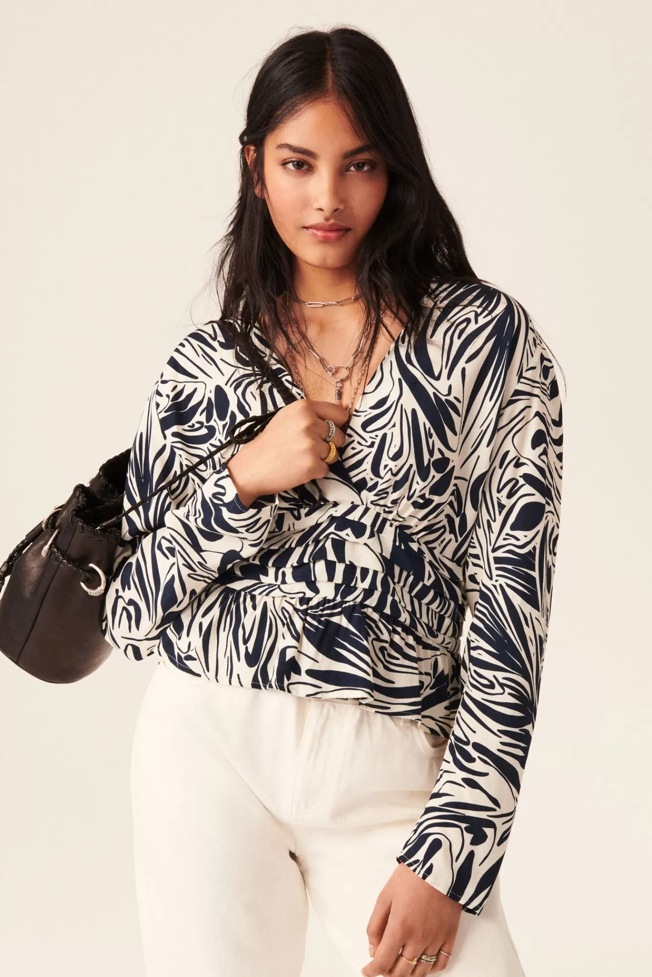 ba&sh Tops & Chemises*Cae. Blanc Ecru