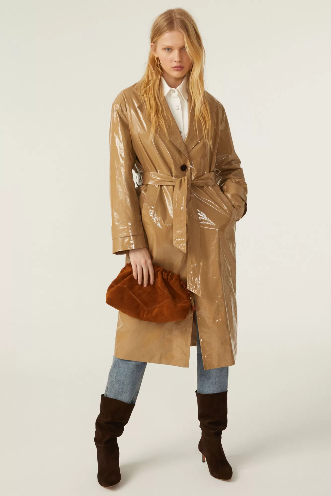 ba&sh Vestes & Manteaux*Cal. Beige