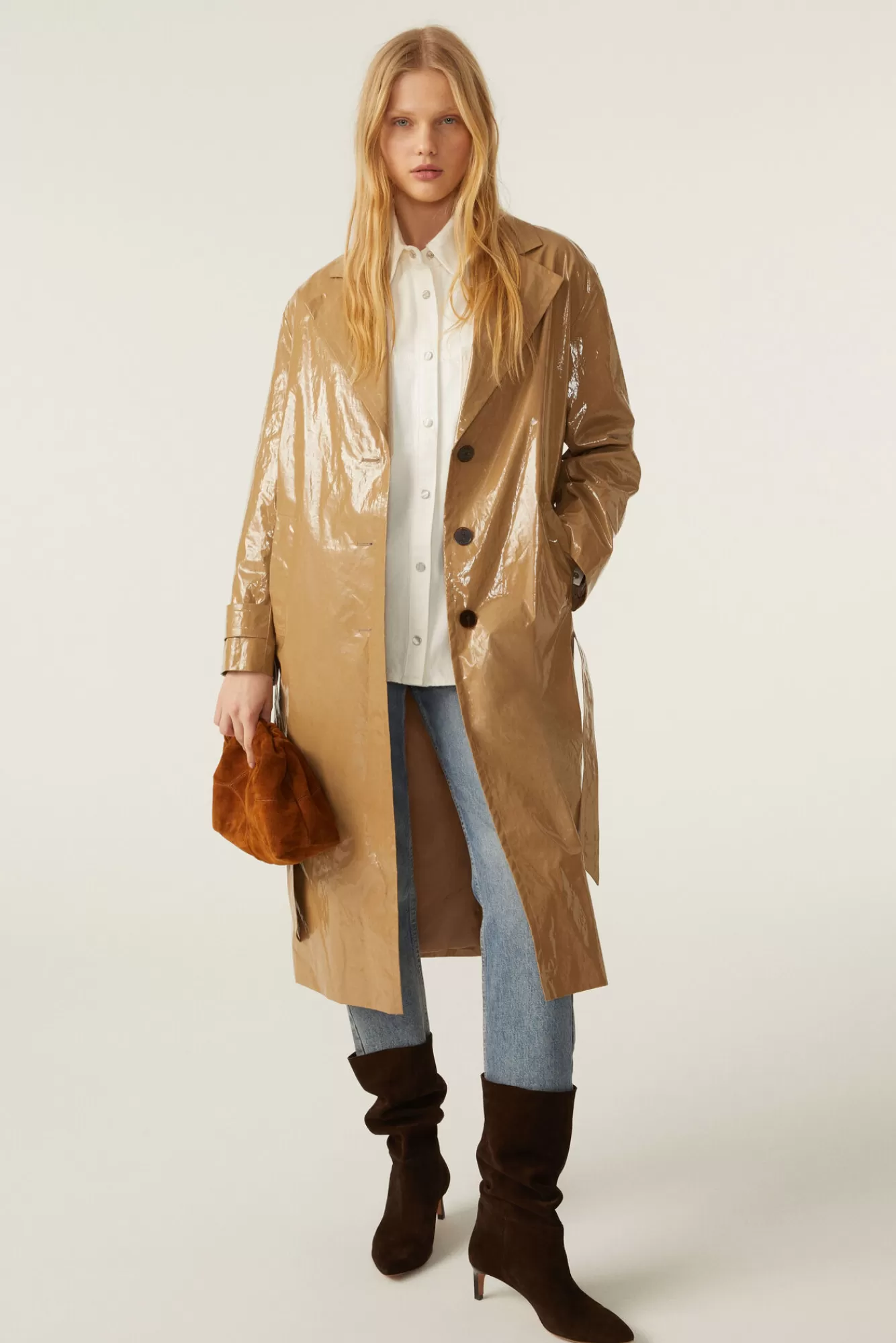 ba&sh Vestes & Manteaux*Cal. Beige