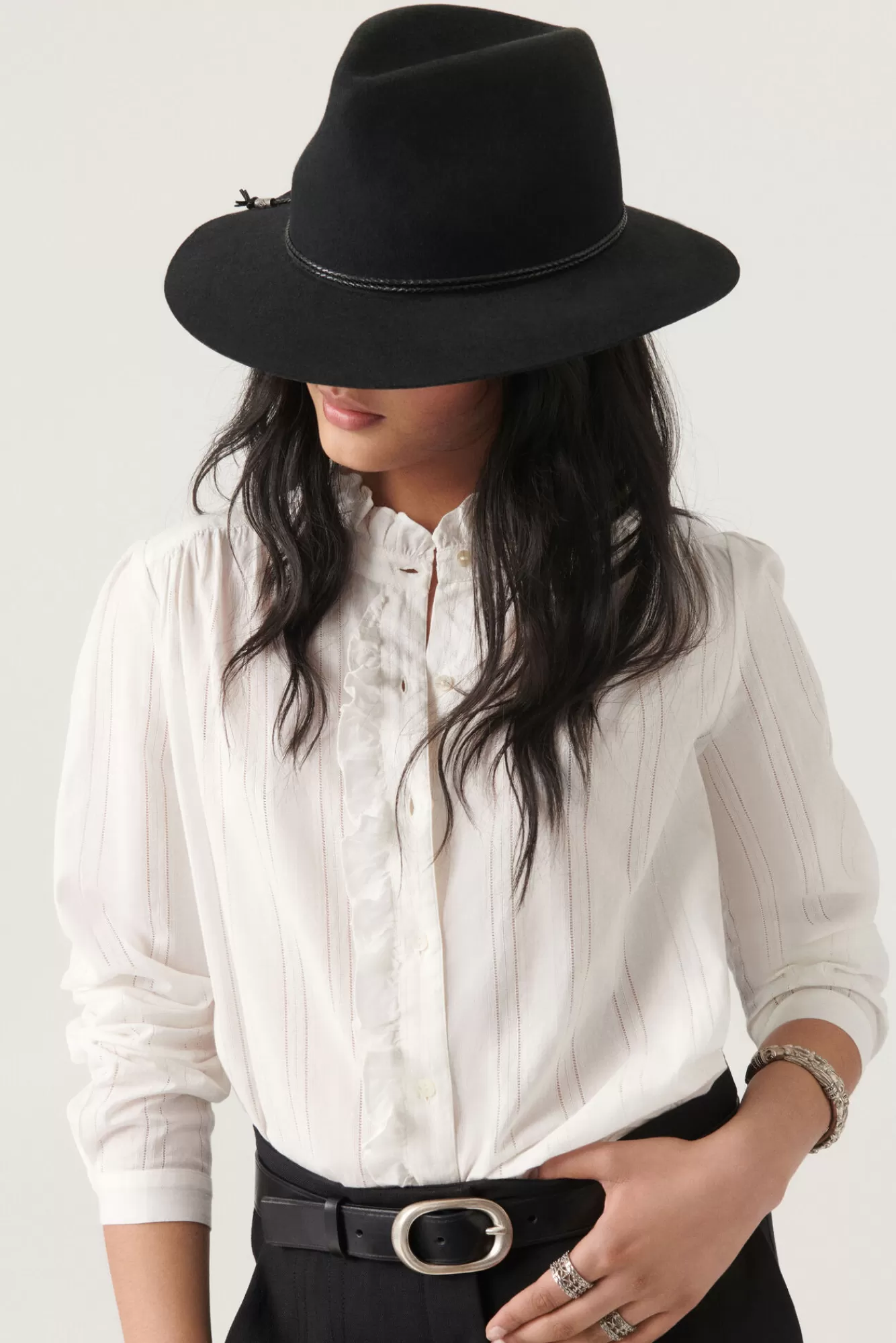 ba&sh Tops & Chemises*Caress. Blanc Ecru