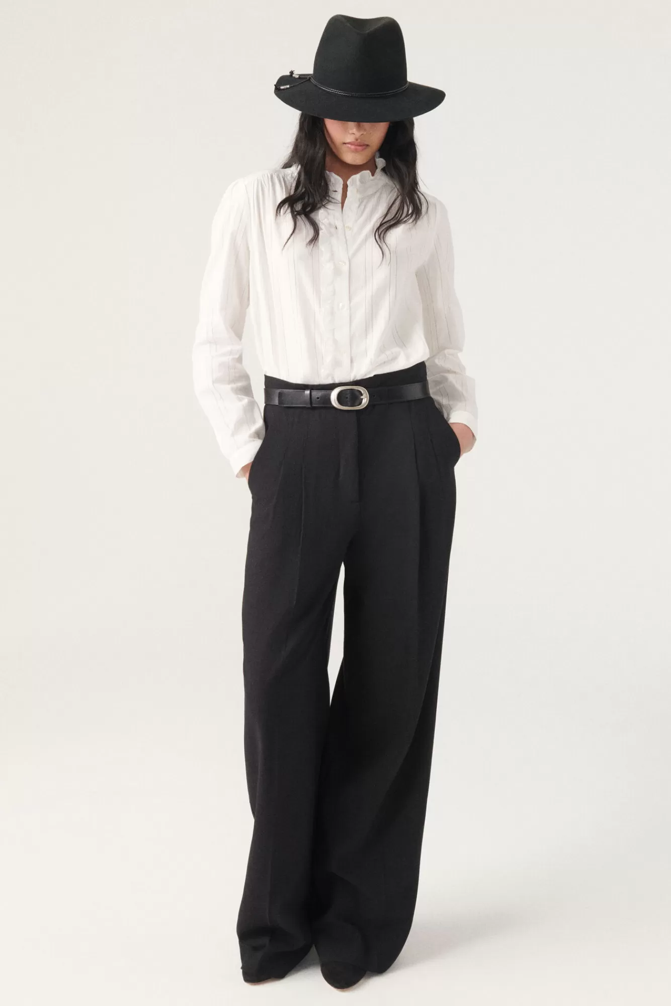 ba&sh Tops & Chemises*Caress. Blanc Ecru
