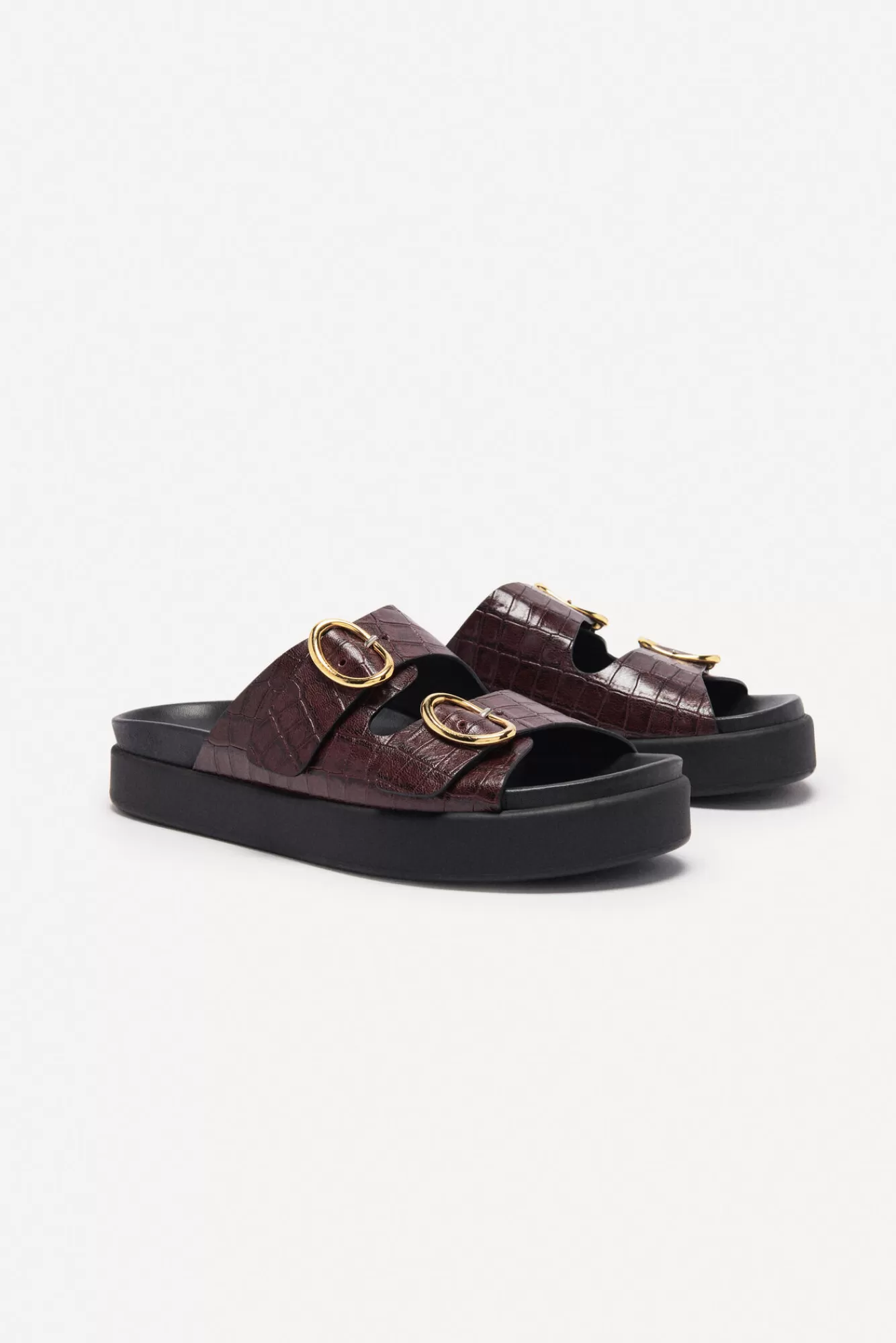 ba&sh Chaussures*Cayetana. Marron