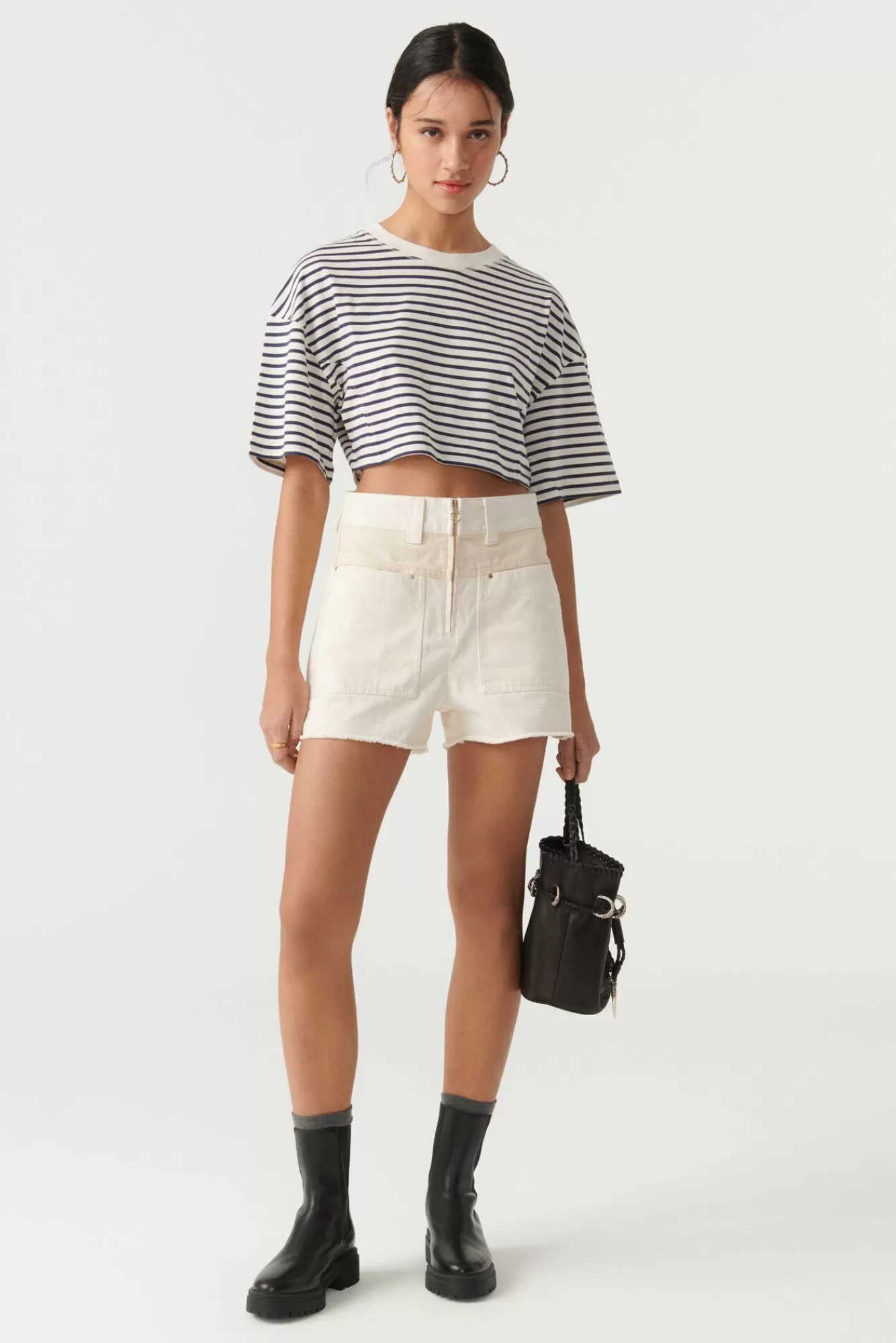 ba&sh Jupes & Shorts*Cdavid. Blanc Ecru