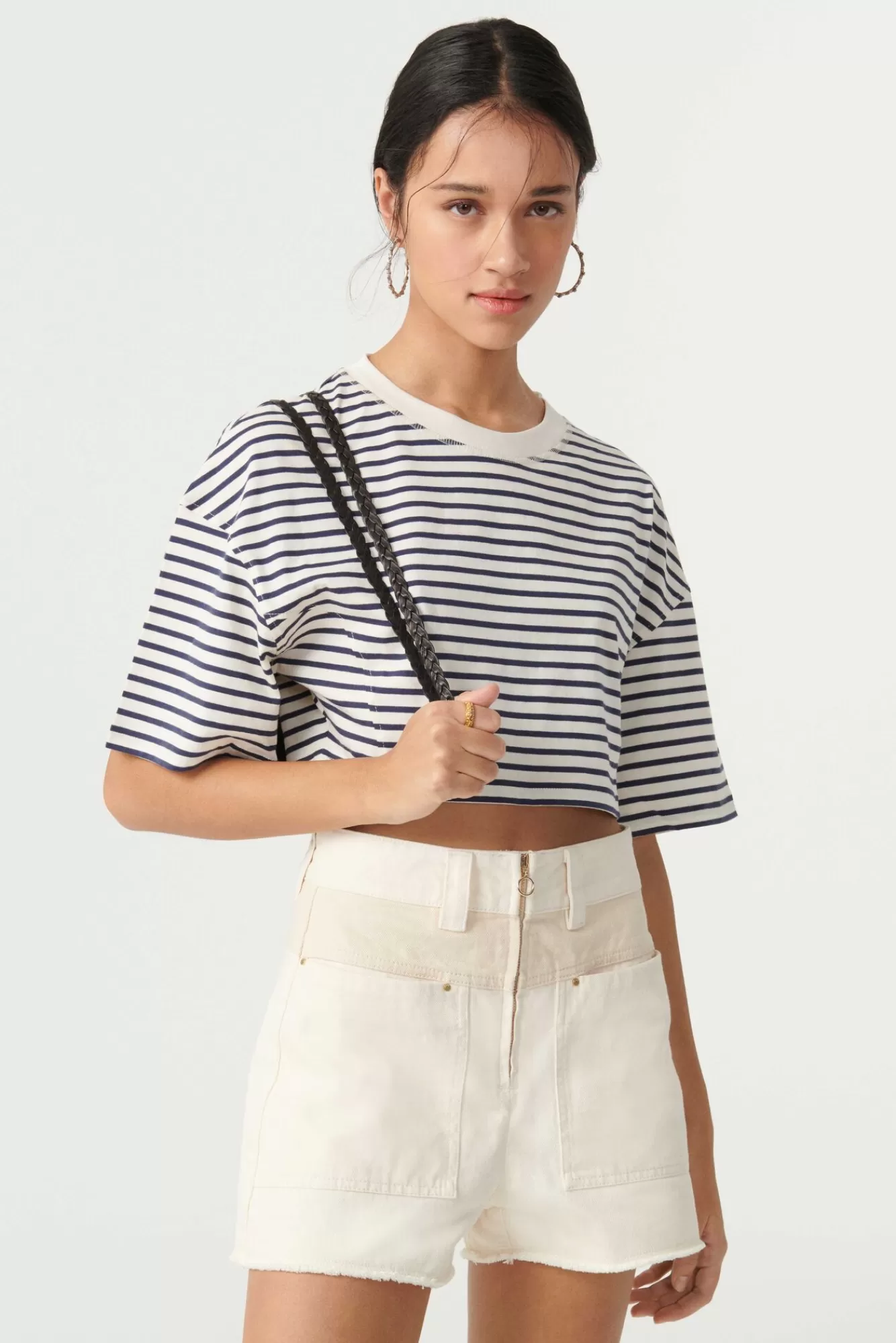 ba&sh Jupes & Shorts*Cdavid. Blanc Ecru