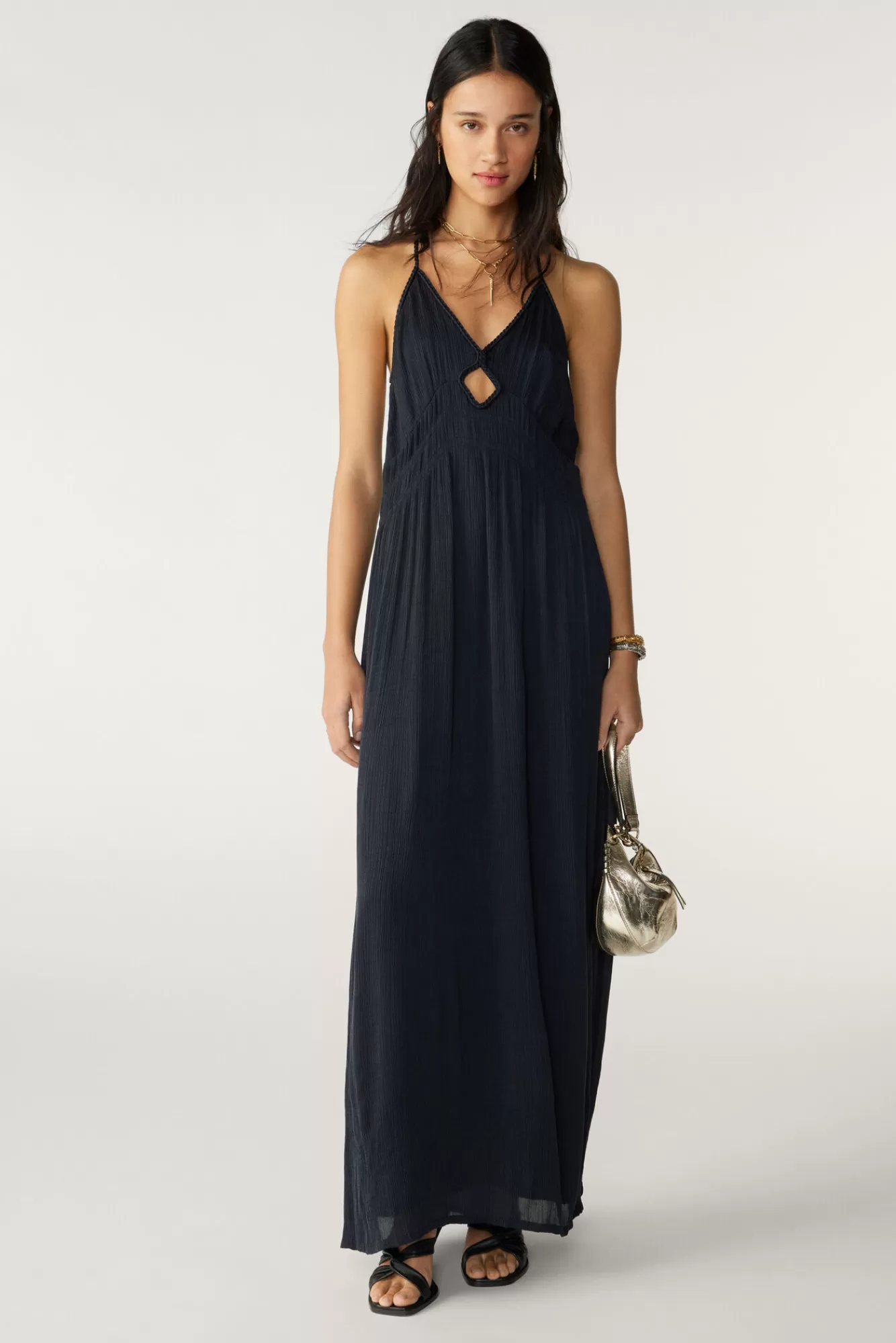 ba&sh Robes*Cha. Bleu Nuit