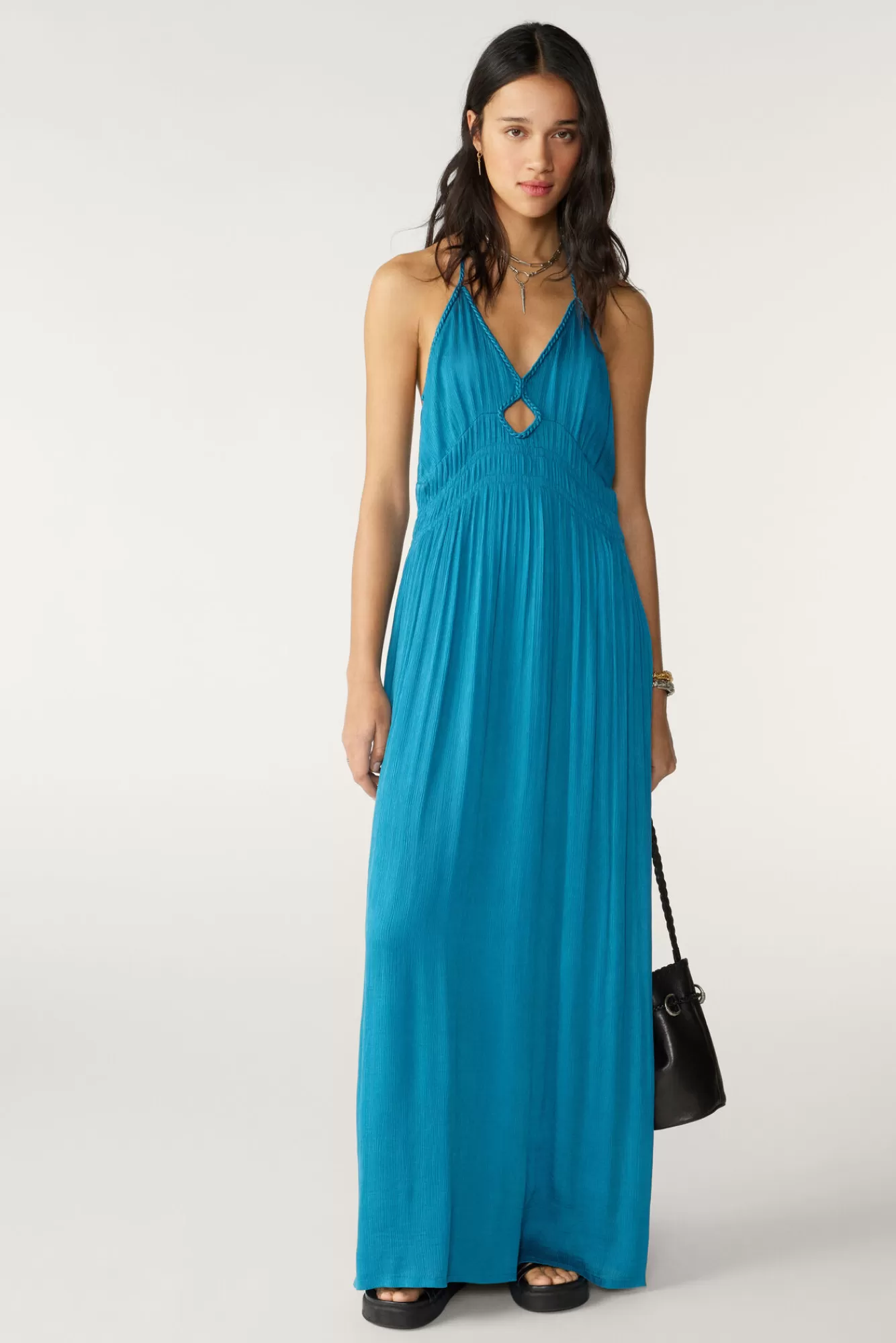 ba&sh Robes*Cha. Bleu Nuit