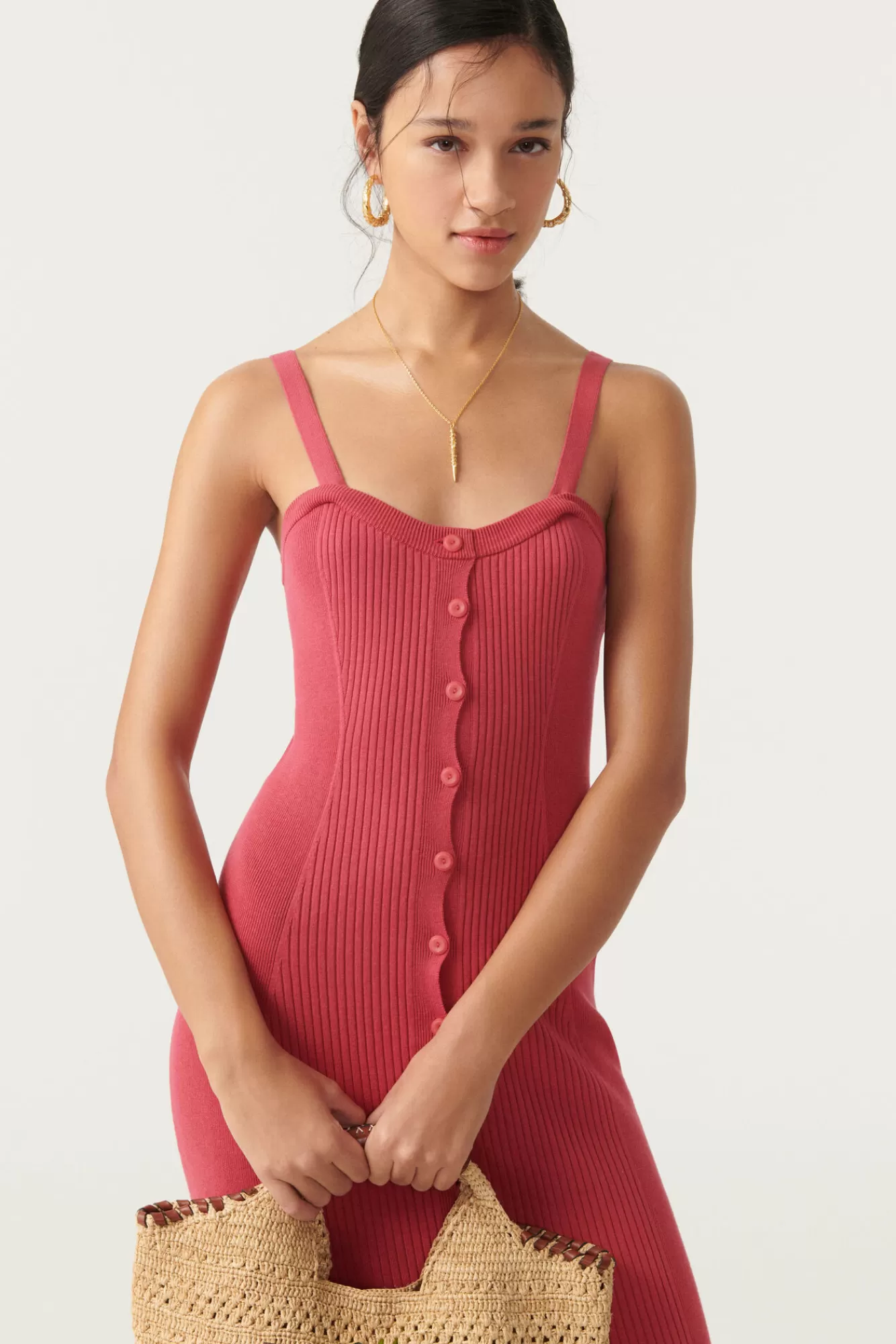 ba&sh Robes*Chaeri. Rose