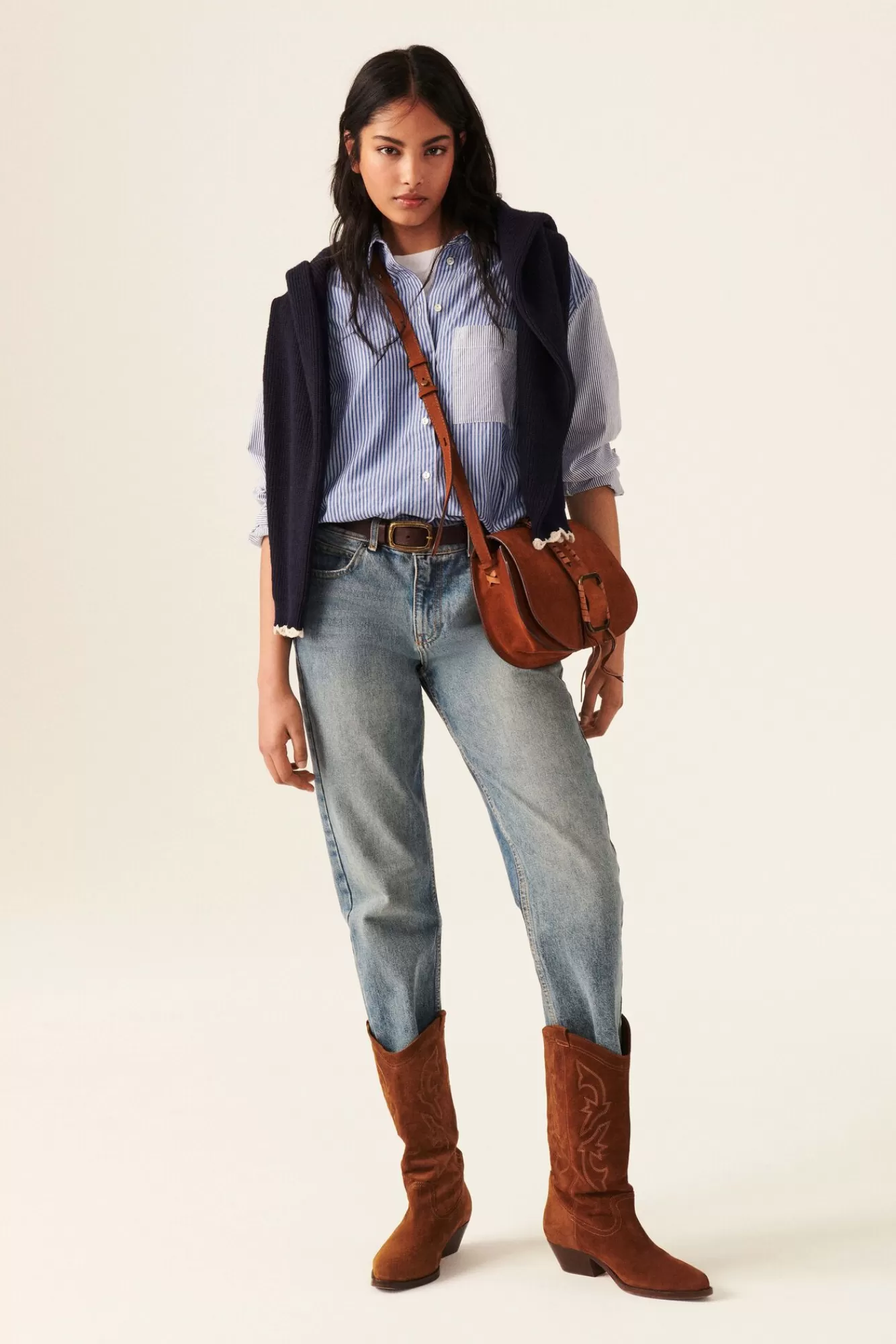 ba&sh Tops & Chemises*Deborah. Bleu