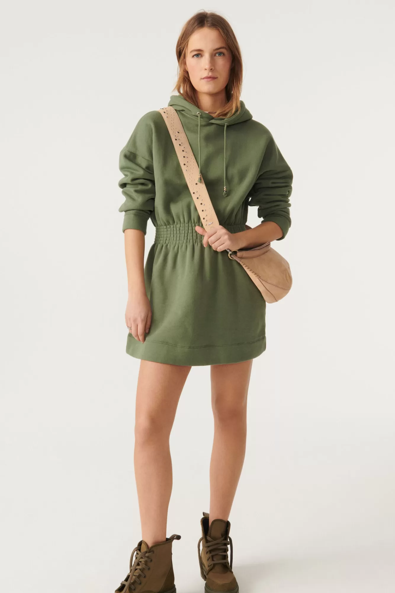 ba&sh Robes*Ditsy. Kaki