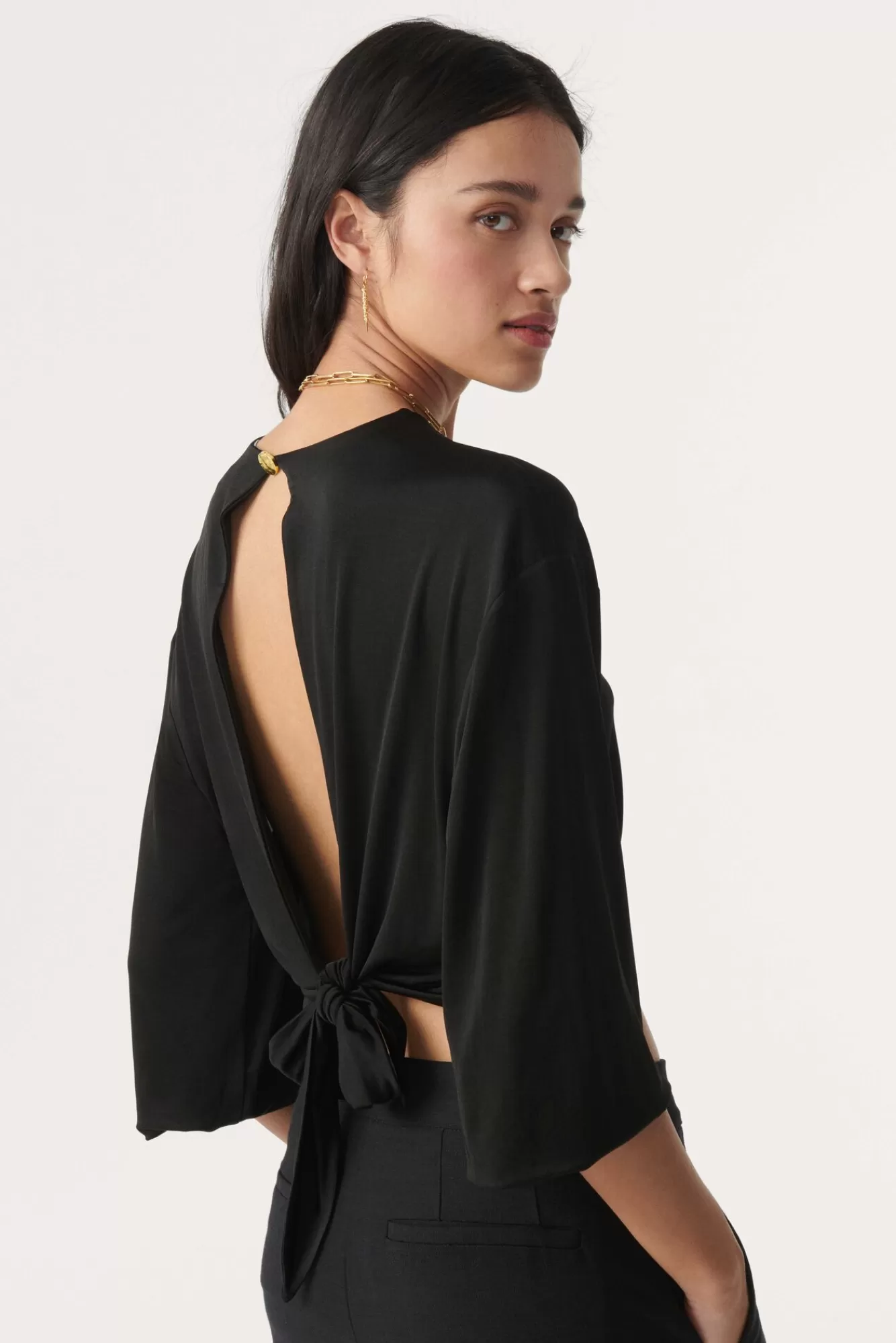 ba&sh Tops & Chemises*Doha. Noir