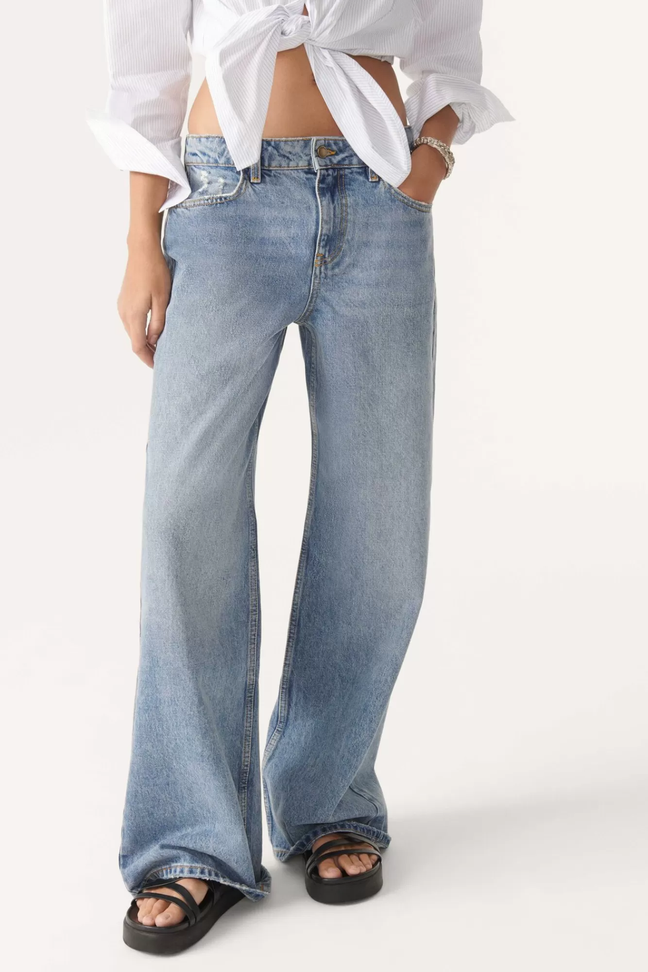 ba&sh Denim*Elgo. Bleu