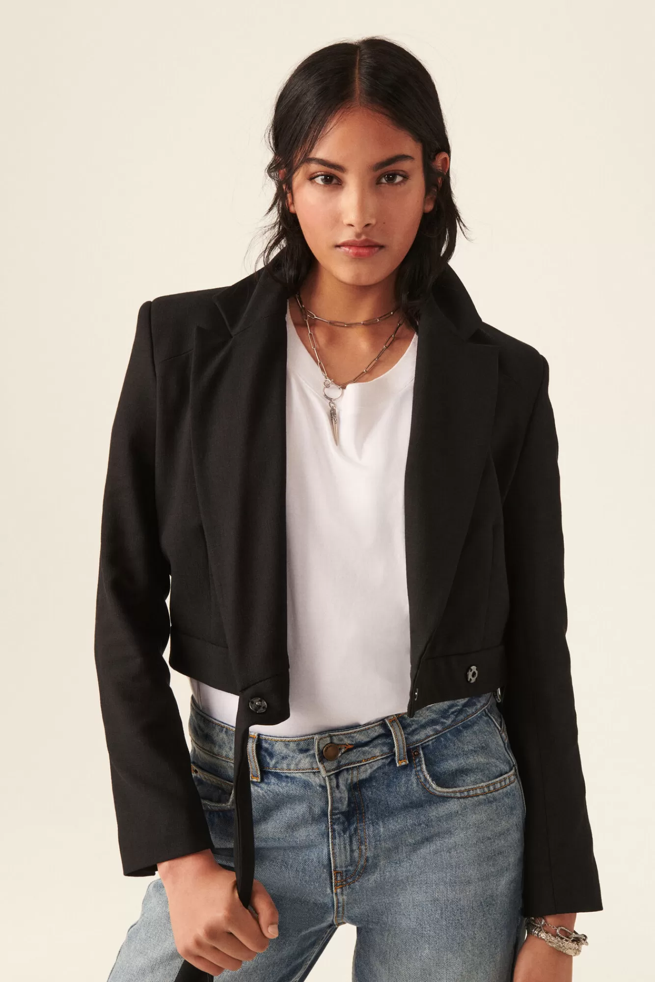 ba&sh Vestes & Manteaux*Esta. Noir