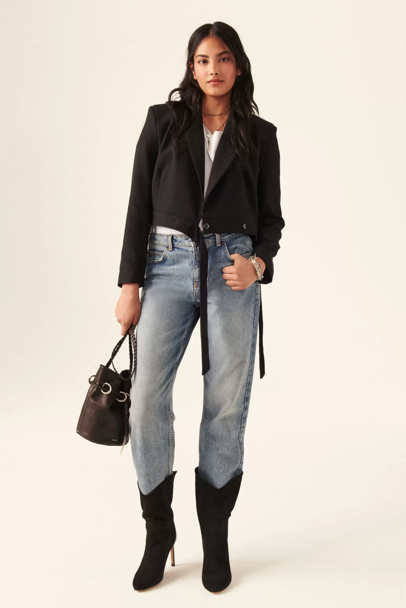 ba&sh Vestes & Manteaux*Esta. Noir