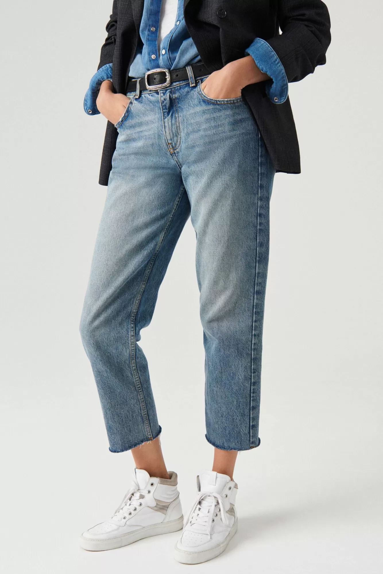 ba&sh Denim*Evan. Bleu
