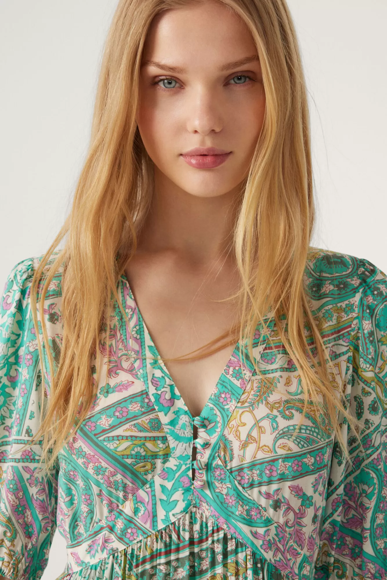 ba&sh Robes*Falba. Vert