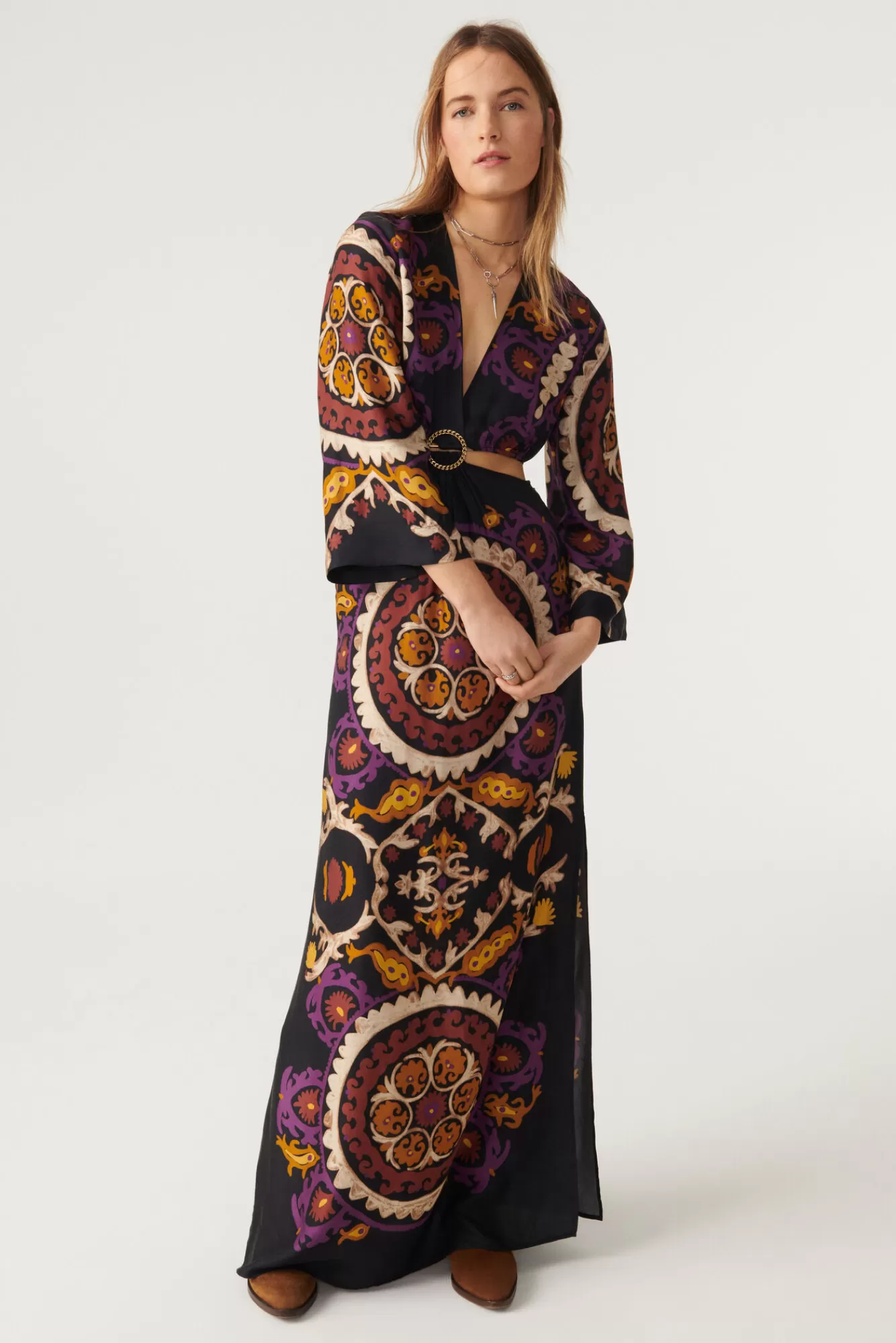 ba&sh Robes*Falva. Noir