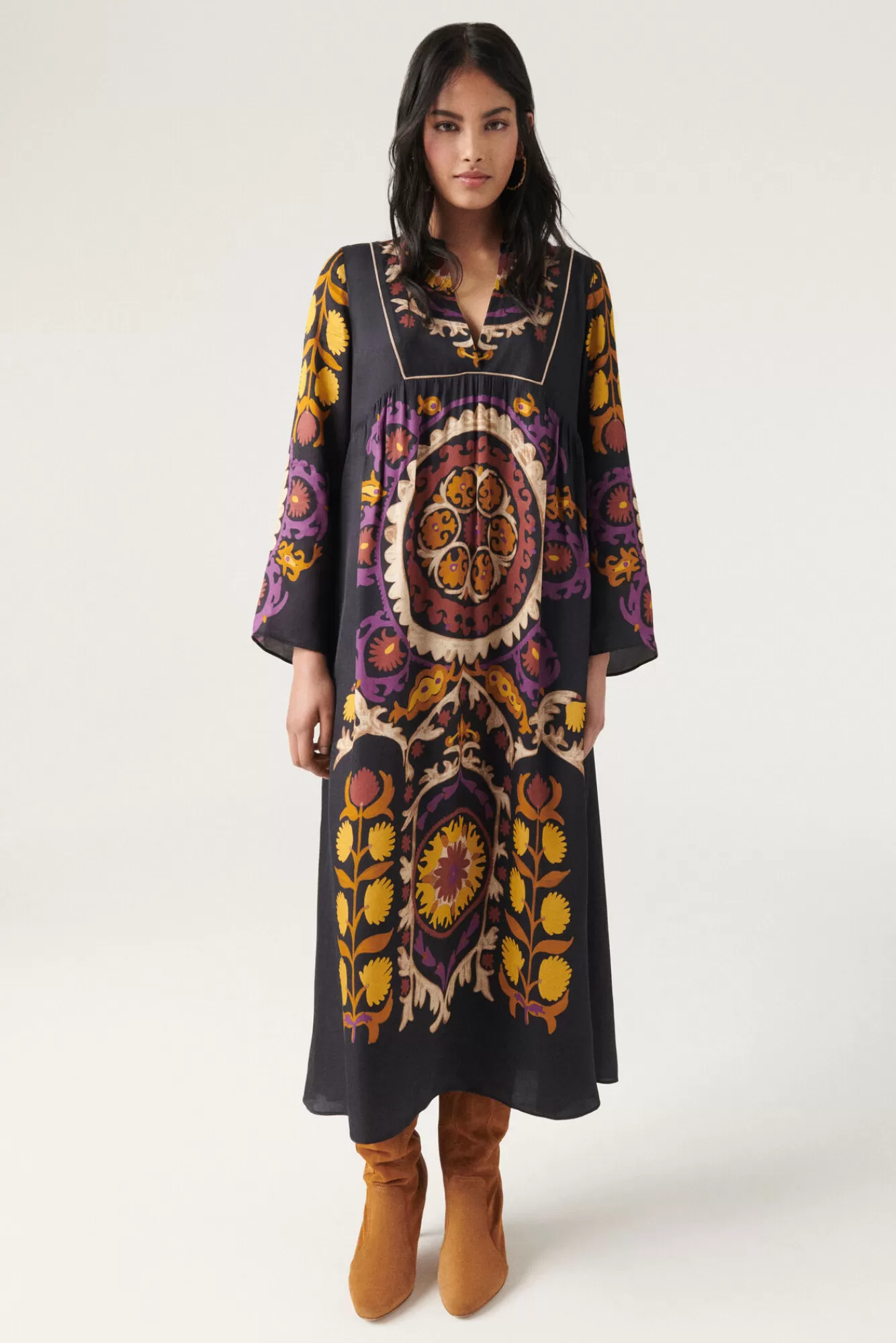 ba&sh Robes*Felicia. Noir