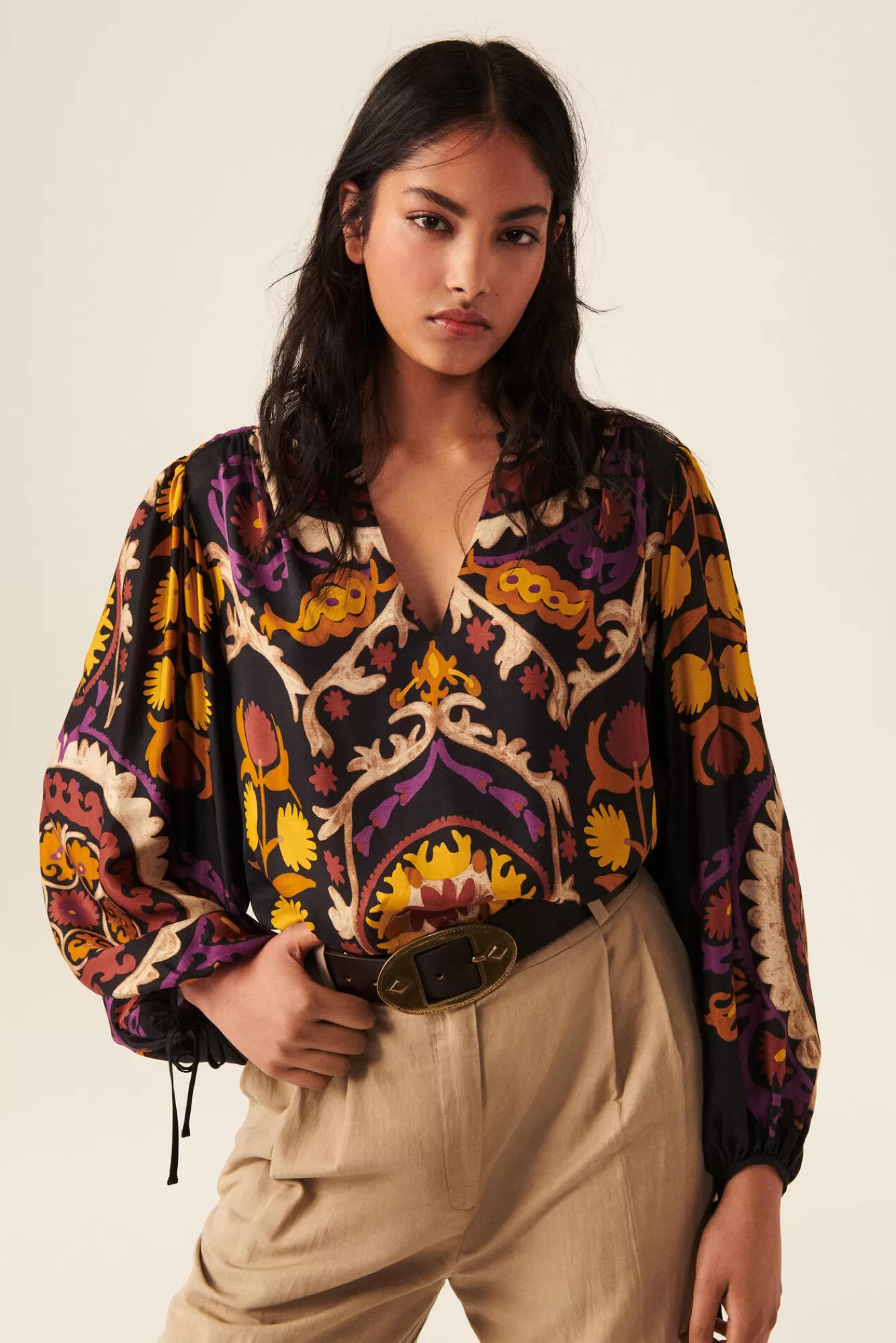 ba&sh Tops & Chemises*Fida. Noir