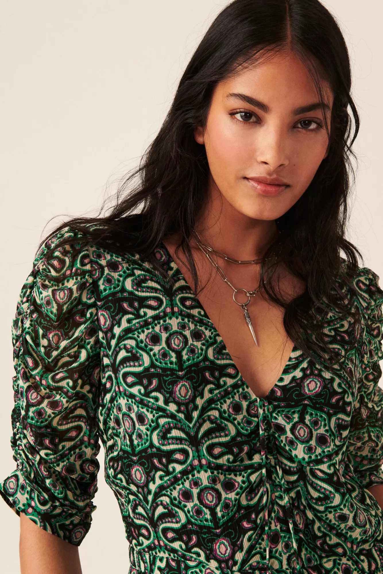 ba&sh Robes*Fine. Vert