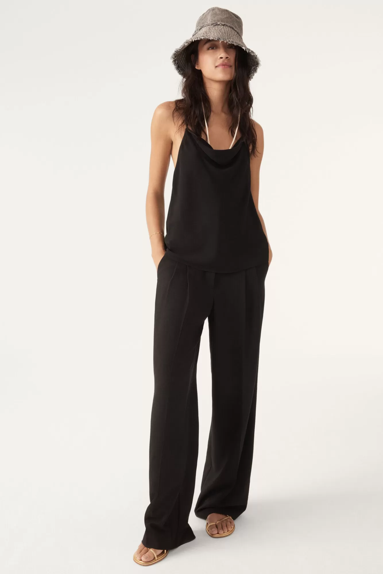 ba&sh Tops & Chemises*Focca. Noir