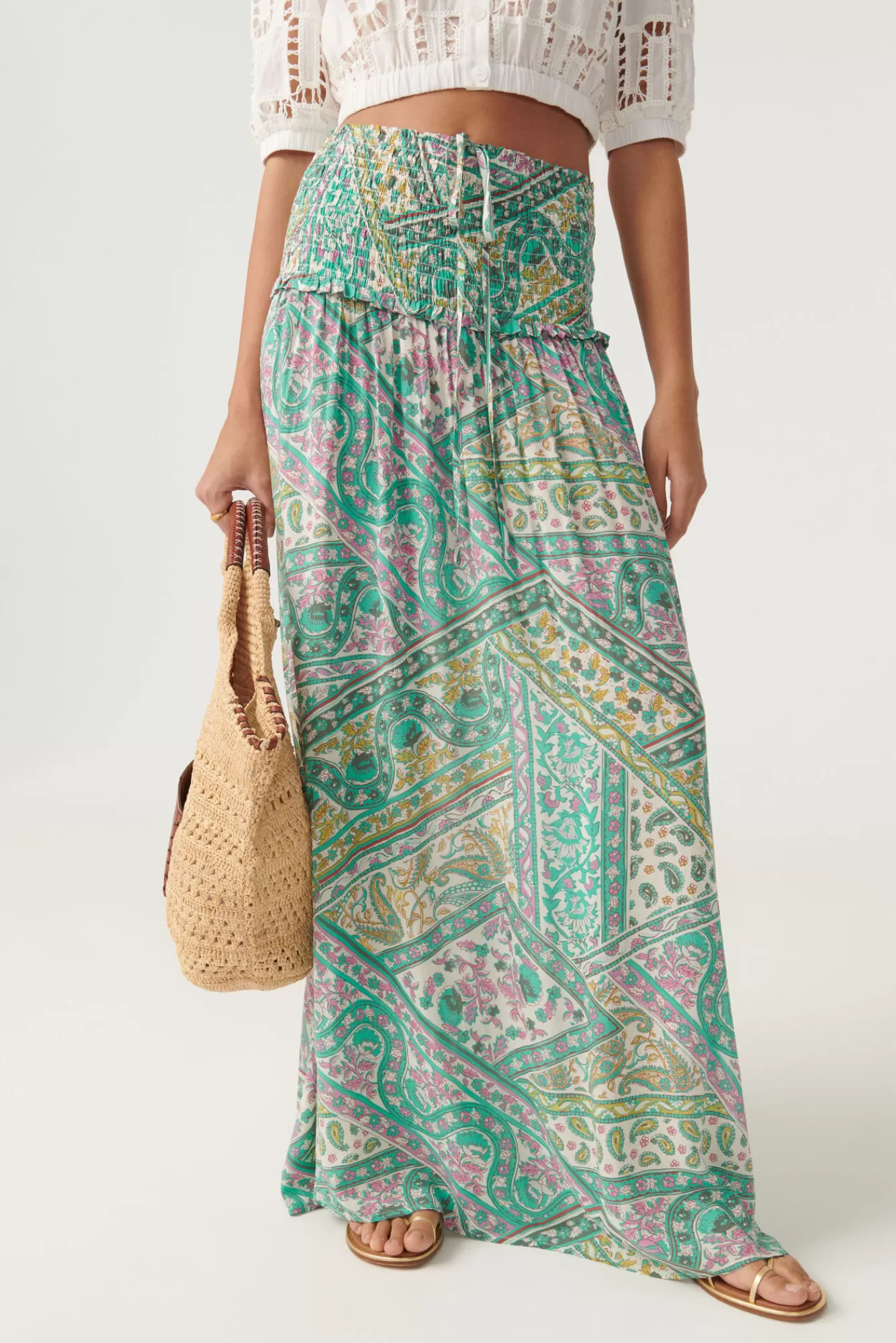 ba&sh Robes*Friska. Vert