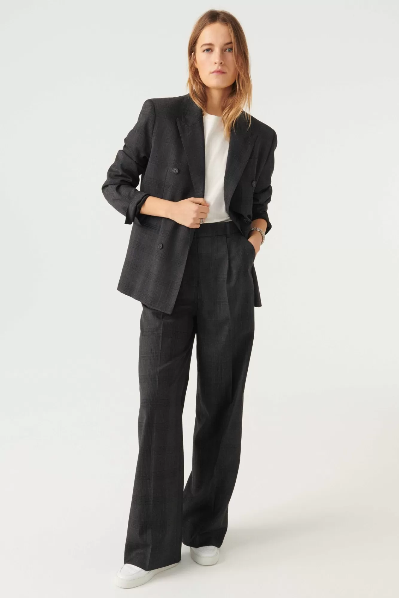 ba&sh Pantalons*Harry. Gris