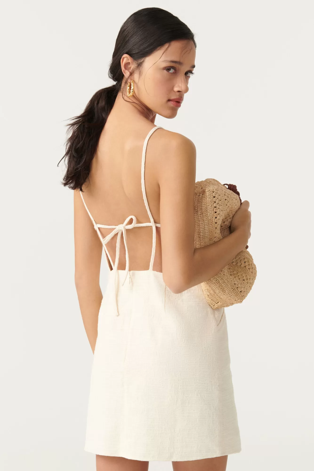 ba&sh Robes*Haza. Blanc Ecru