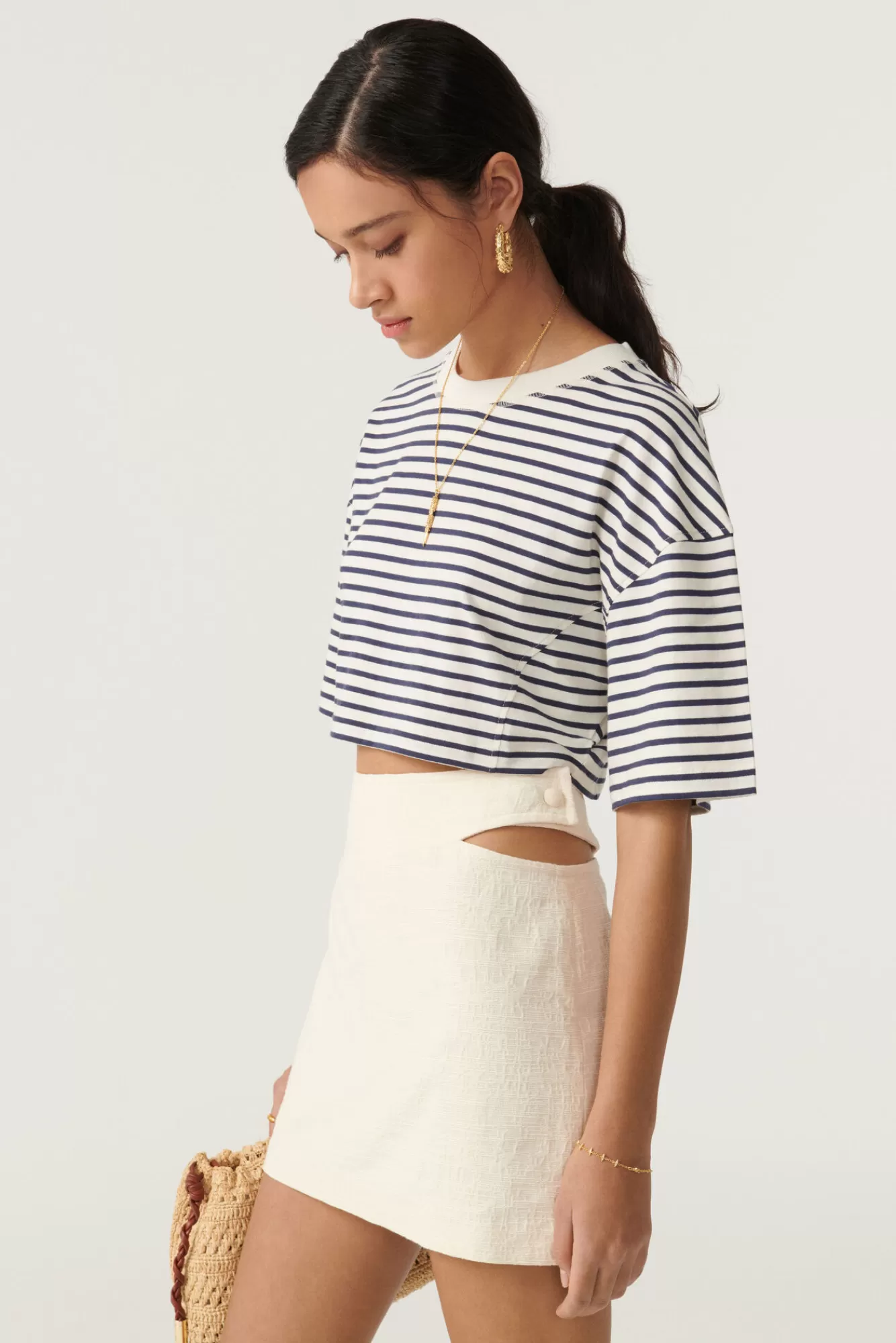 ba&sh Jupes & Shorts*Hola. Blanc Ecru