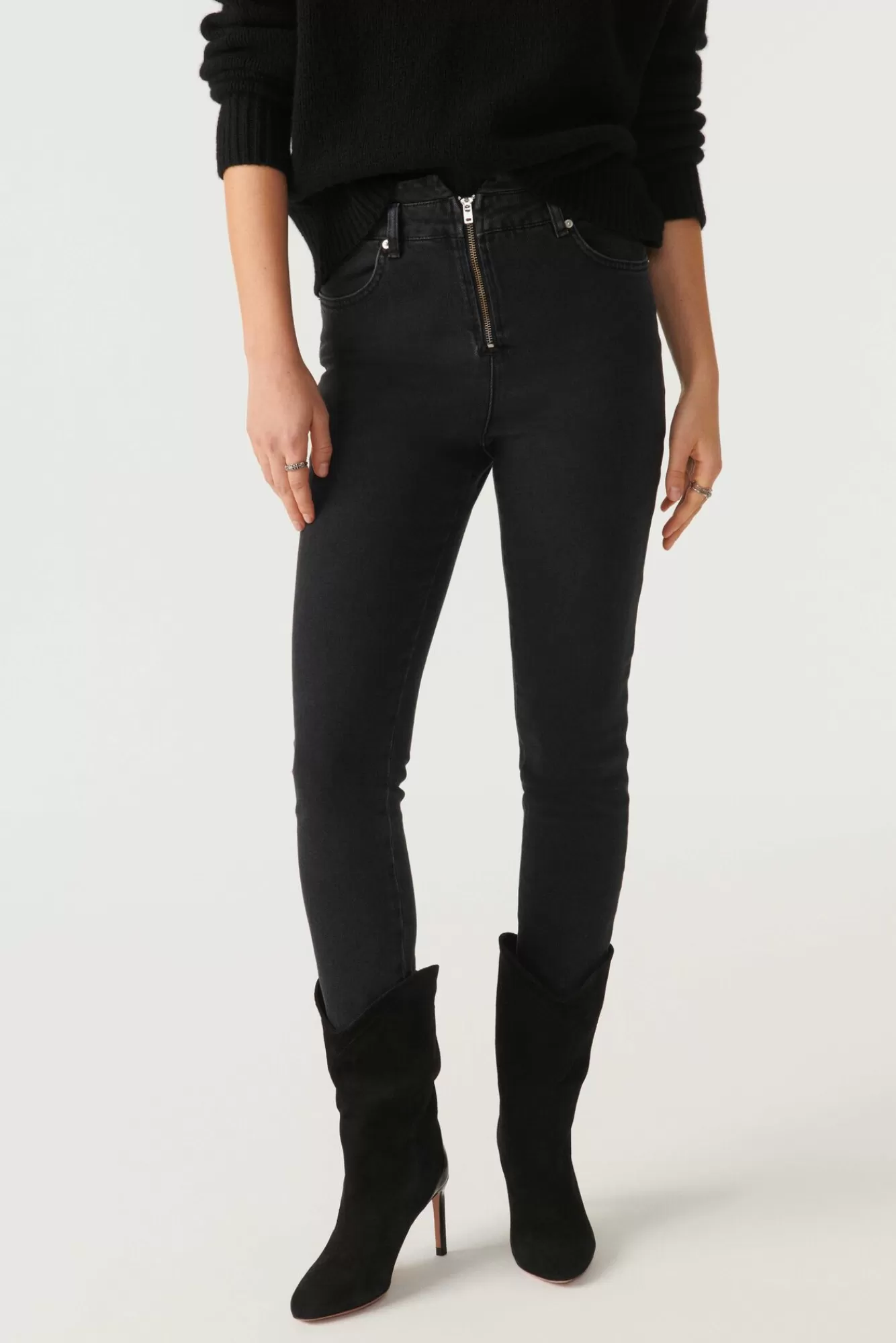 ba&sh Denim*Iago. Noir