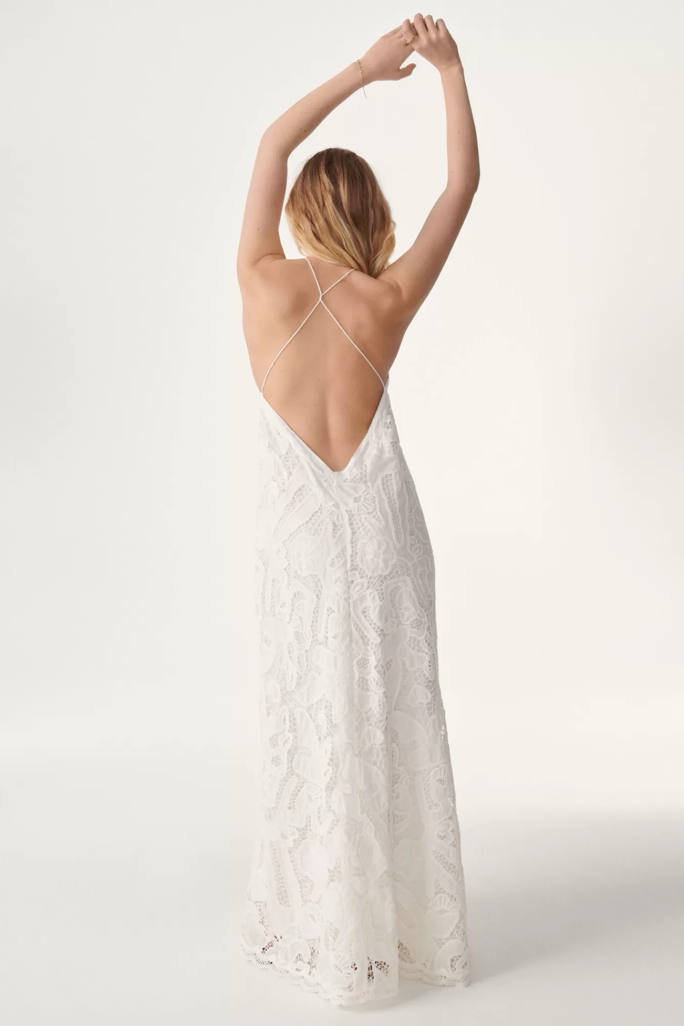 ba&sh Robes*Iana. Blanc