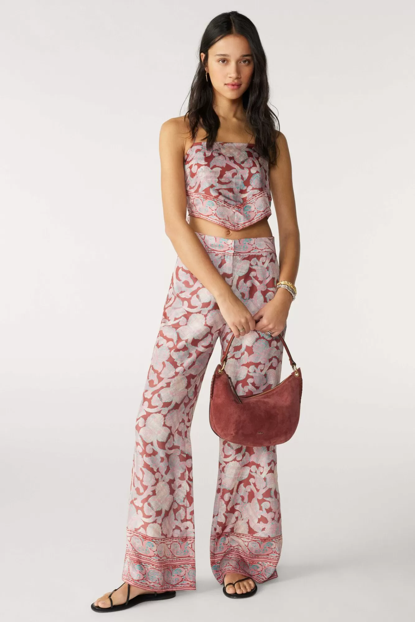 ba&sh Pantalons*Ibbi. Rose