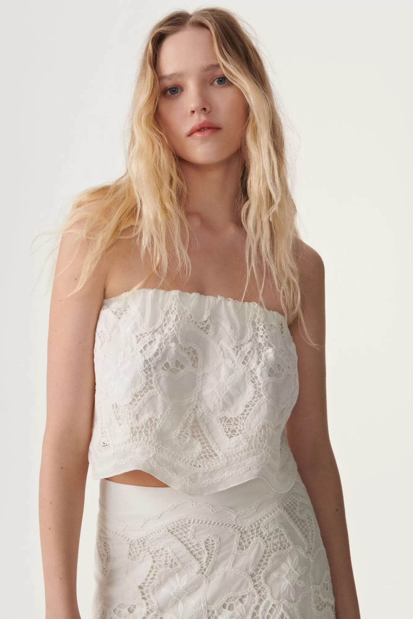 ba&sh Tops & Chemises*Inge. Blanc