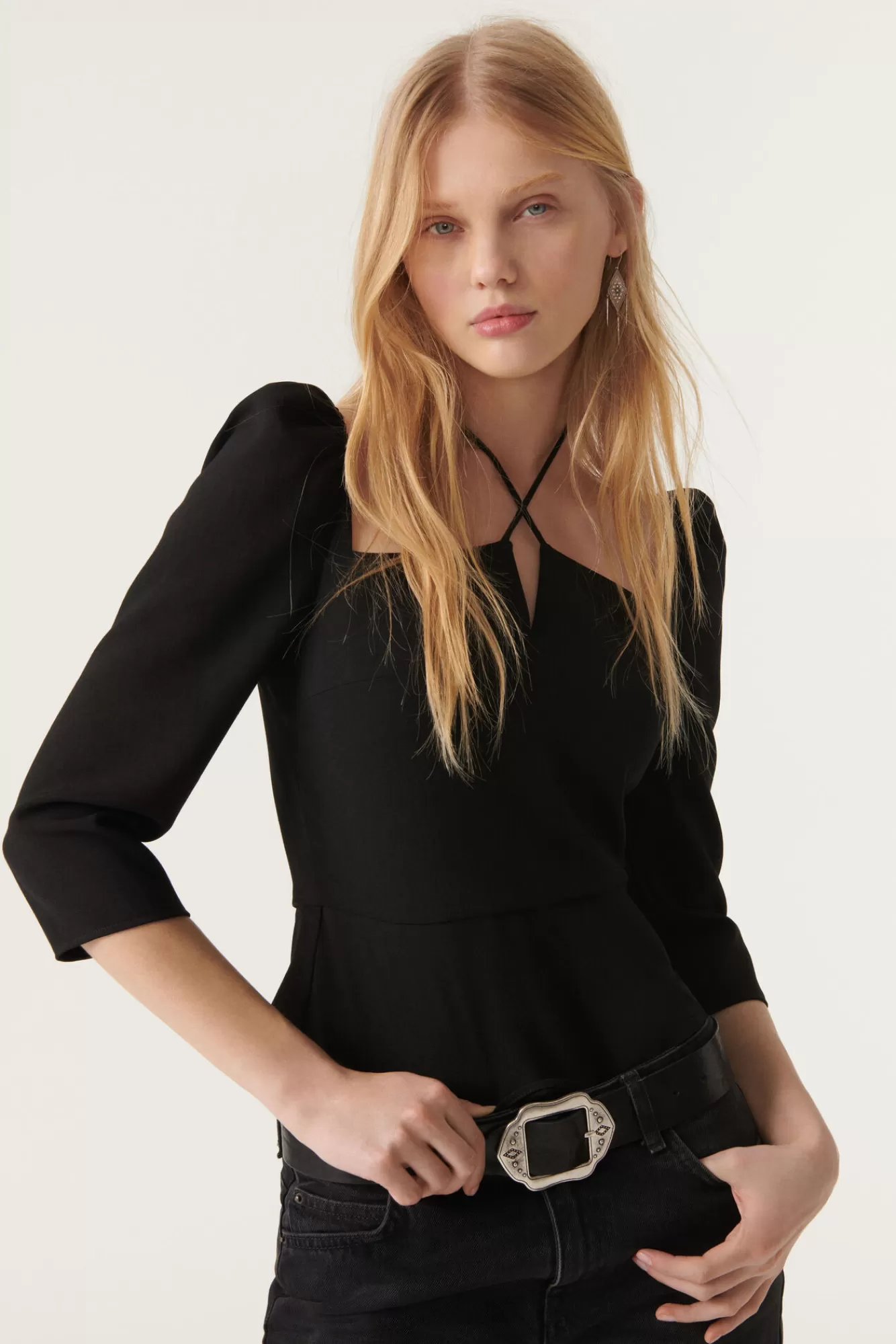 ba&sh Tops & Chemises*Jetsy. Noir