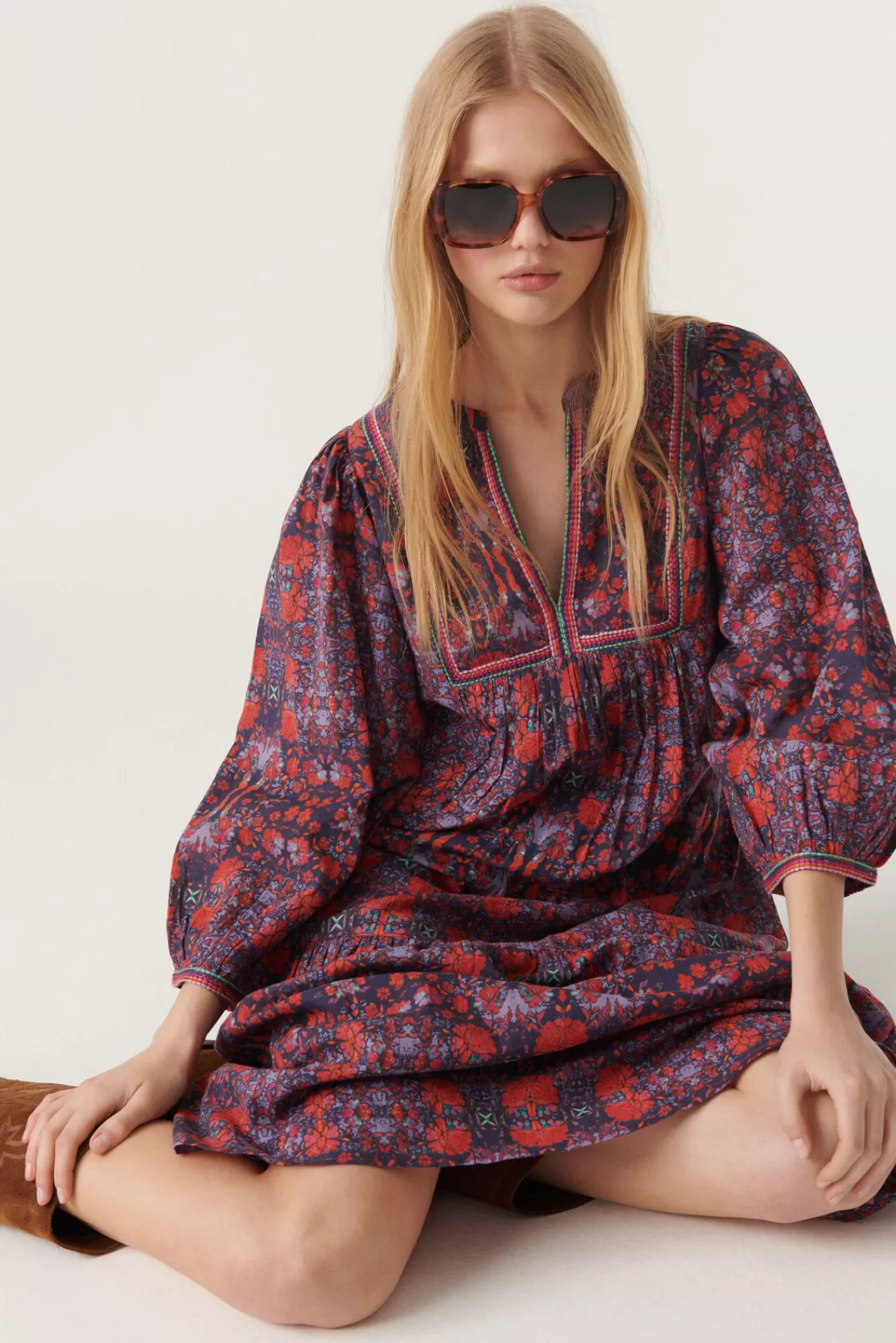 ba&sh Robes*Joupy. Bleu