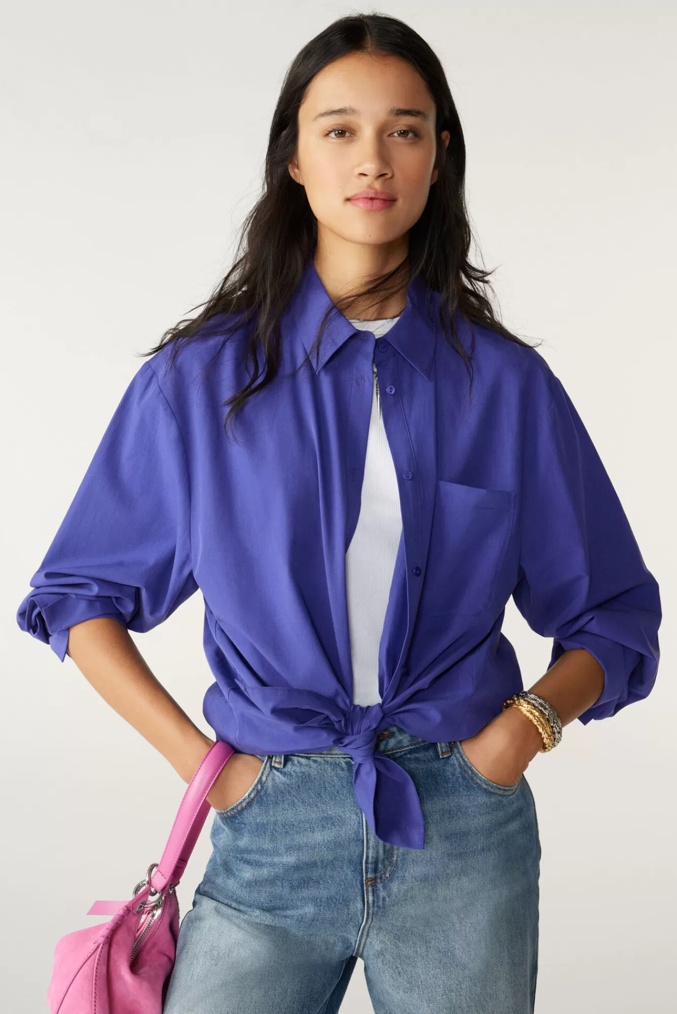 ba&sh Tops & Chemises*Karla. Blanc Ecru