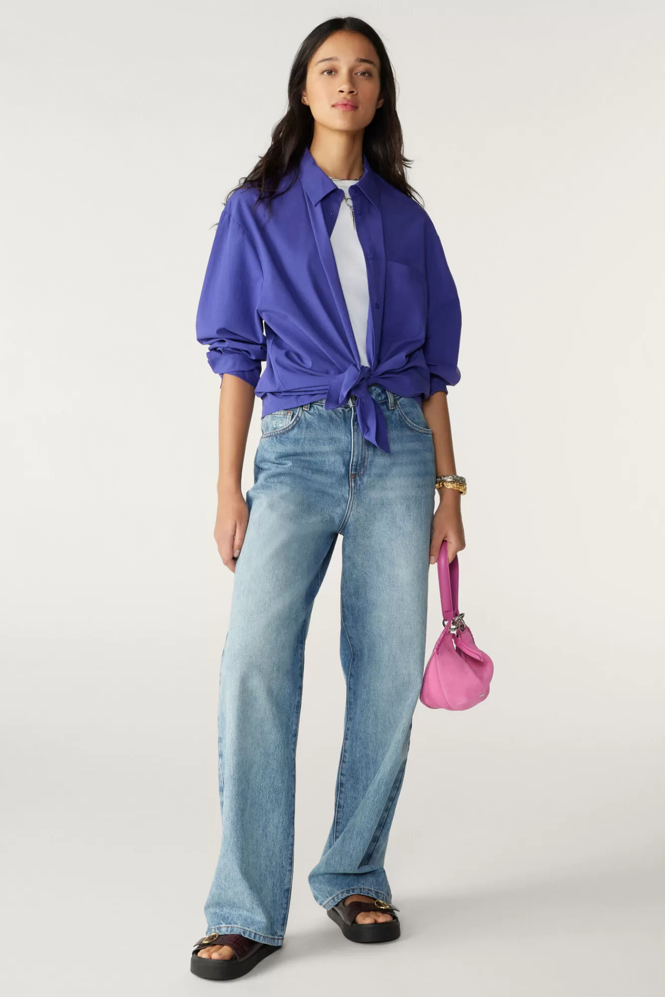 ba&sh Tops & Chemises*Karla. Blanc Ecru