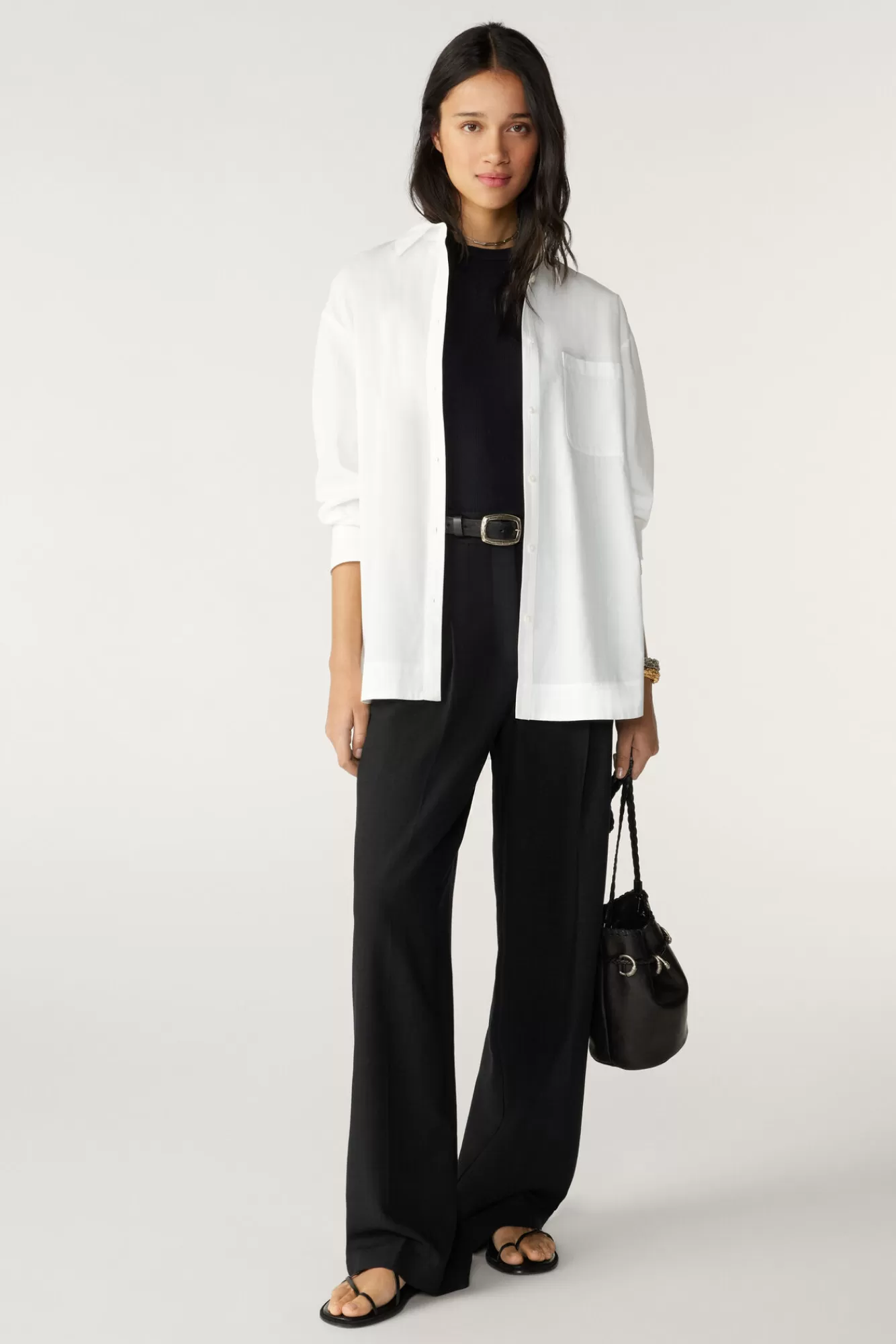 ba&sh Tops & Chemises*Karla. Blanc Ecru