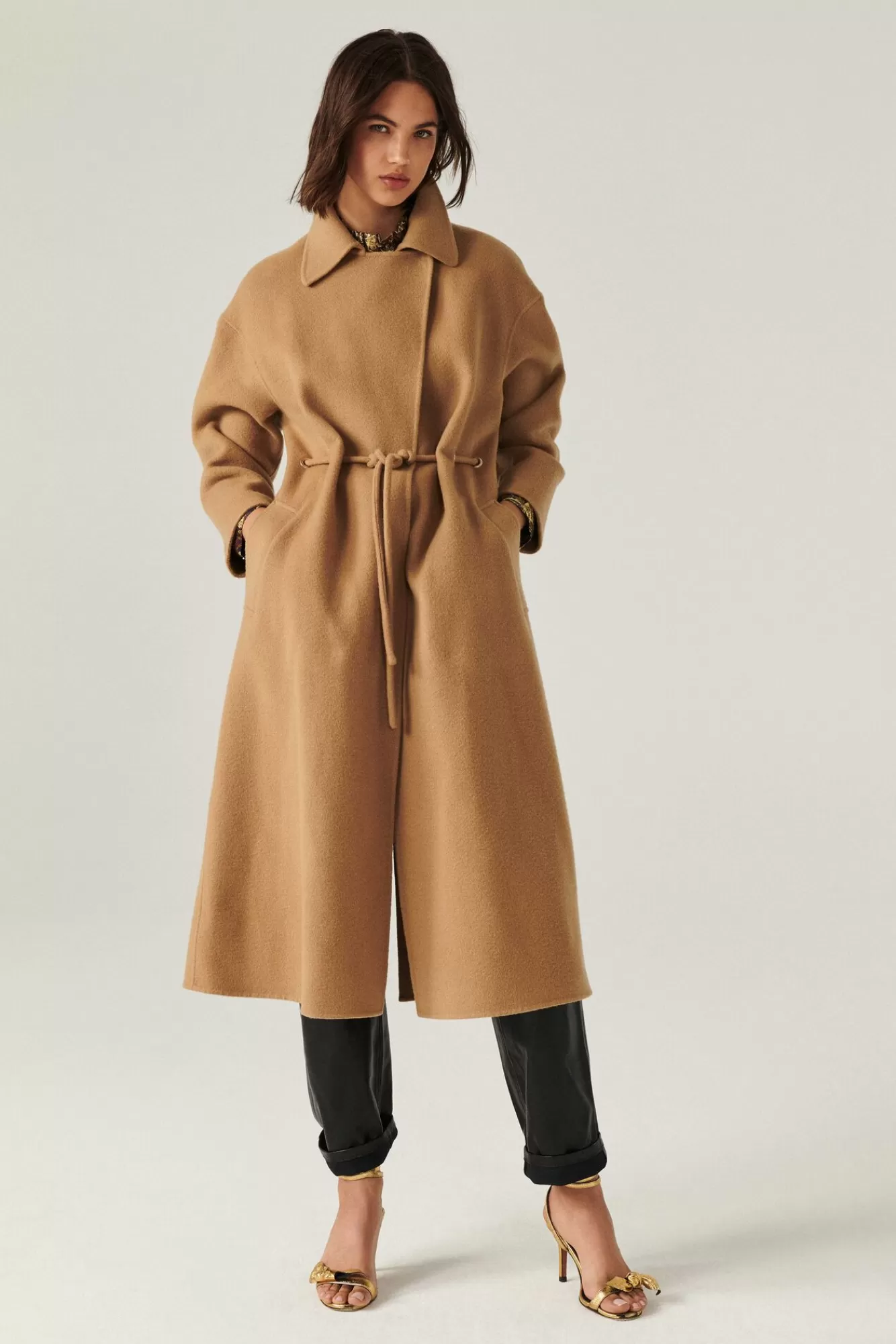 ba&sh Vestes & Manteaux*Kate. Marron