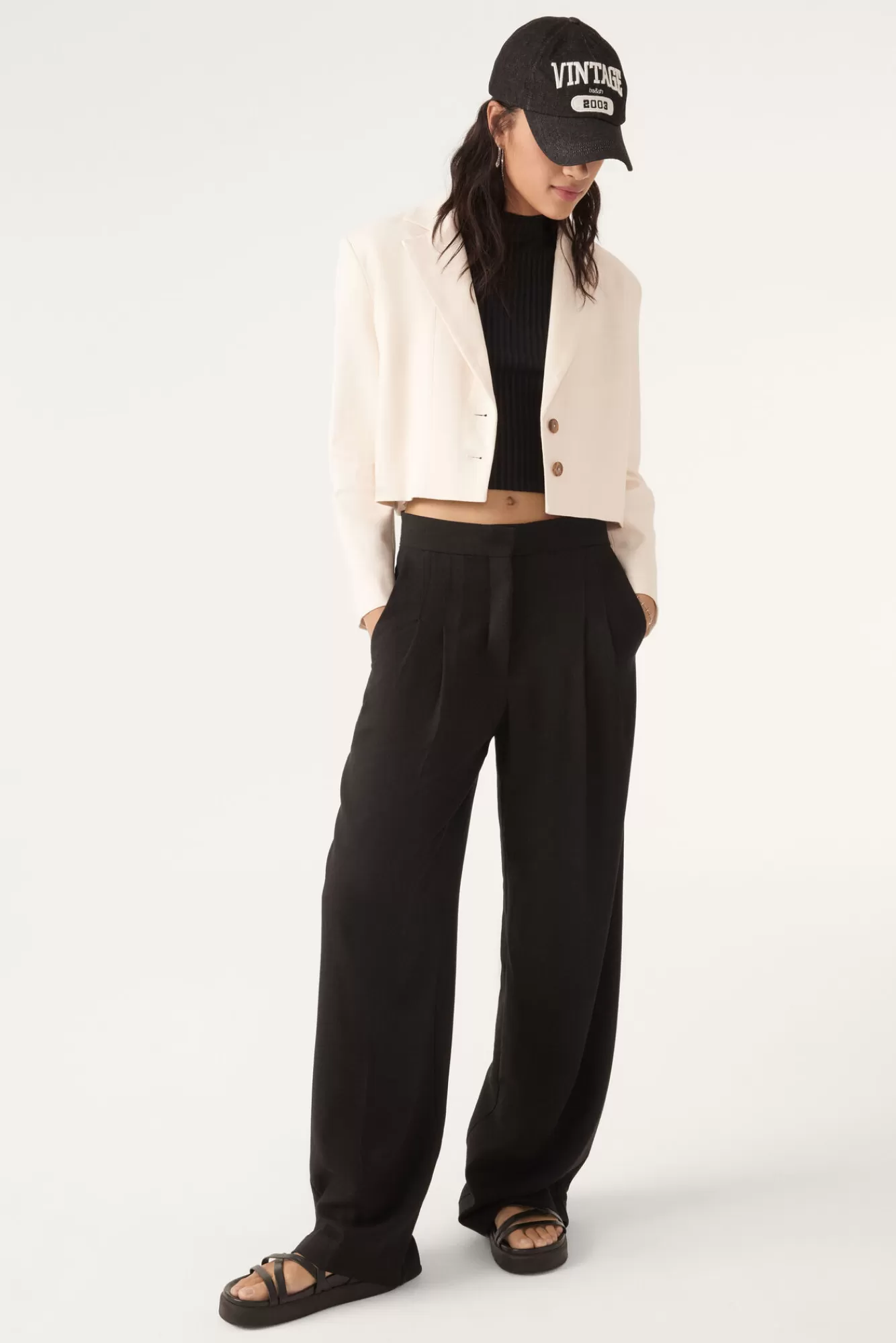 ba&sh Vestes & Manteaux*Kisty. Blanc Ecru