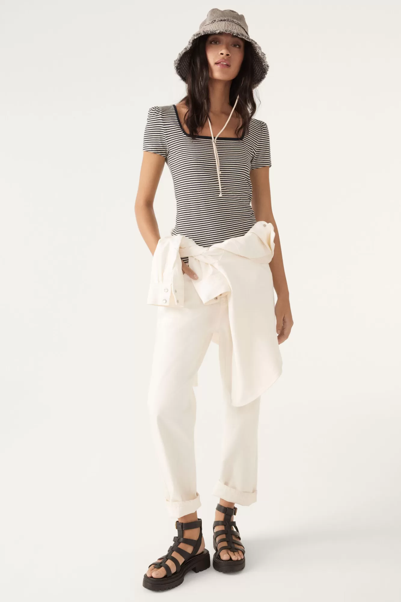 ba&sh Tops & Chemises*Kodelia. Navy