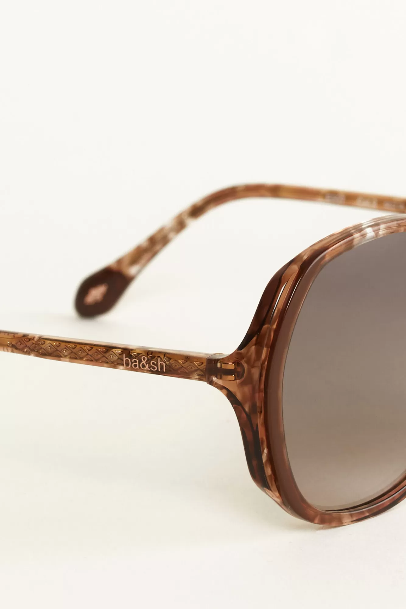 ba&sh Lunettes De Soleil*Leonor. Marron