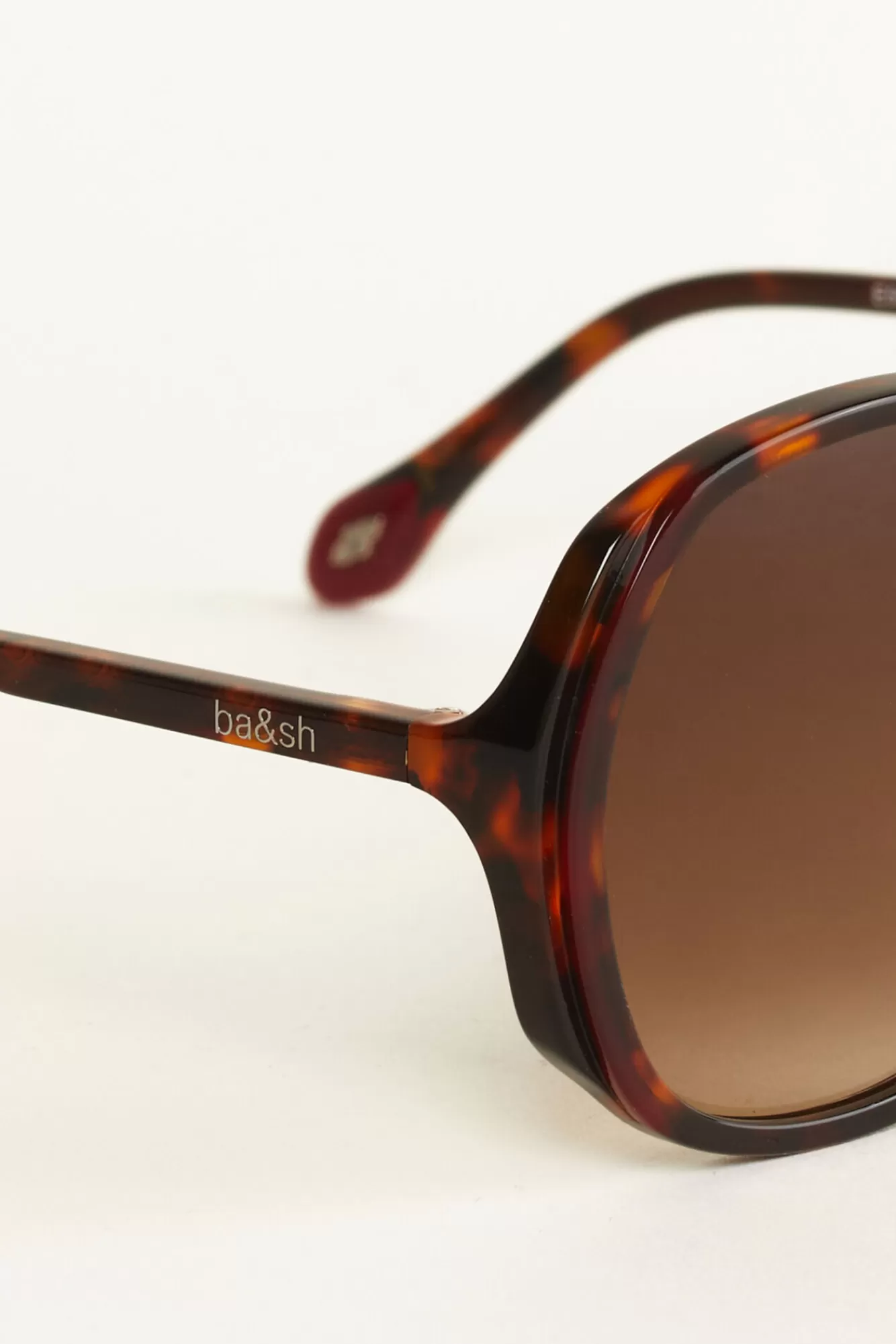 ba&sh Lunettes De Soleil*Leonor. Marron